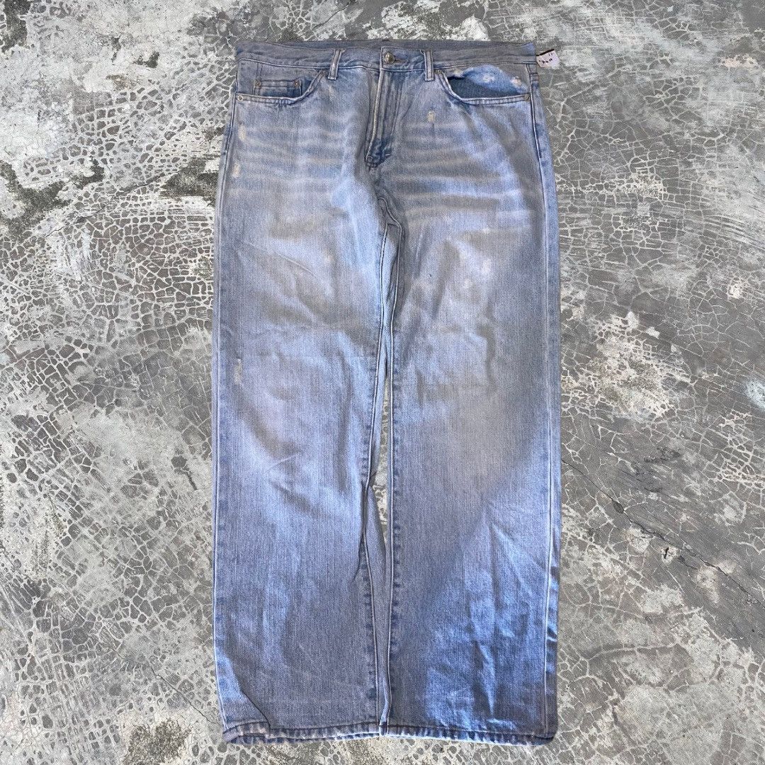 Hysteric Glamour × Japanese Brand × Vintage Vintage Hysteric Glamour Styled Baggy Distressed Jeans Size US 32 / EU 48 - 3 Thumbnail