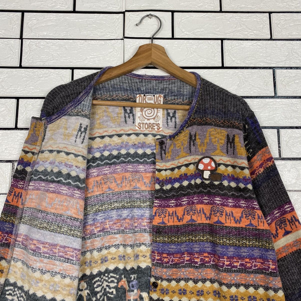 Hysteric Glamour 📌Cardigan Jacket Design Navajo Native Drug Store Japan Size US M / EU 48-50 / 2 - 13 Thumbnail