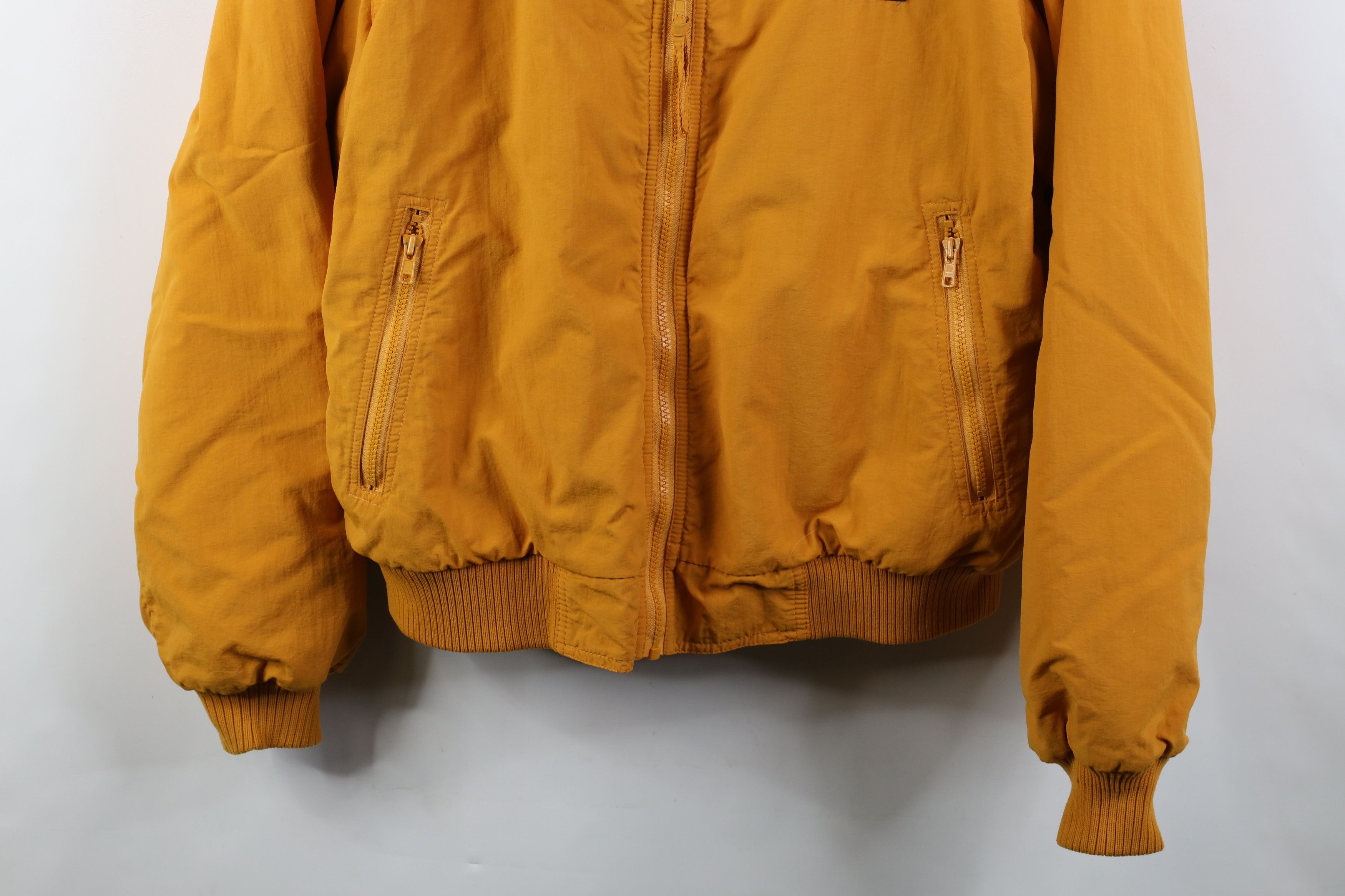 Eddie Bauer Vintage 90s Eddie Bauer Lined Bomber Jacket Yellow USA Size US XL / EU 56 / 4 - 3 Thumbnail