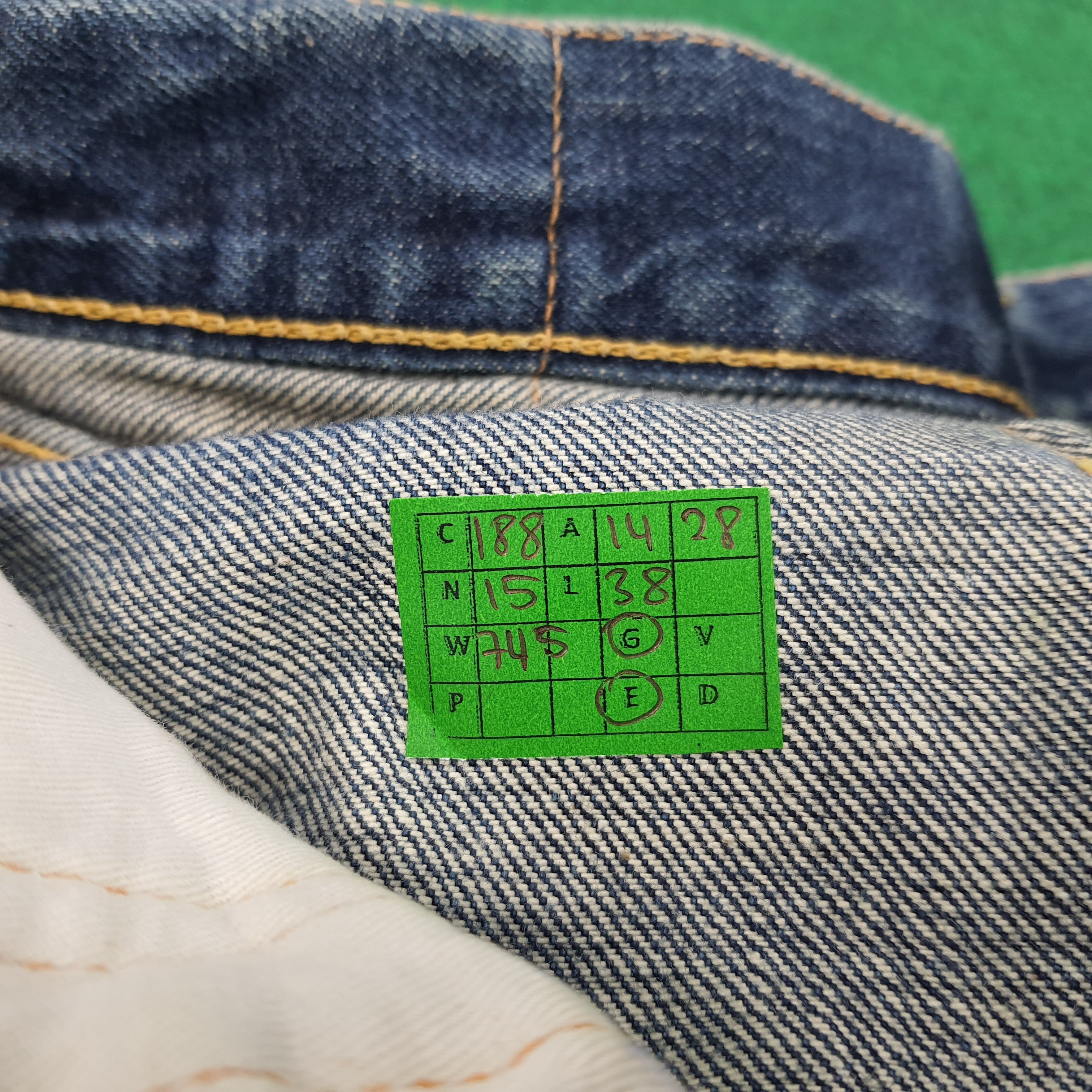 Japanese Brand Vintage Evisu Japanese Brand Selvedge Custom Daicock Jeans Size US 28 / EU 44 - 10 Thumbnail