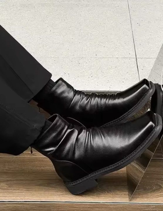 Japanese Brand Crop Ankle Leather Shoe Size US 9 / EU 42 - 4 Thumbnail