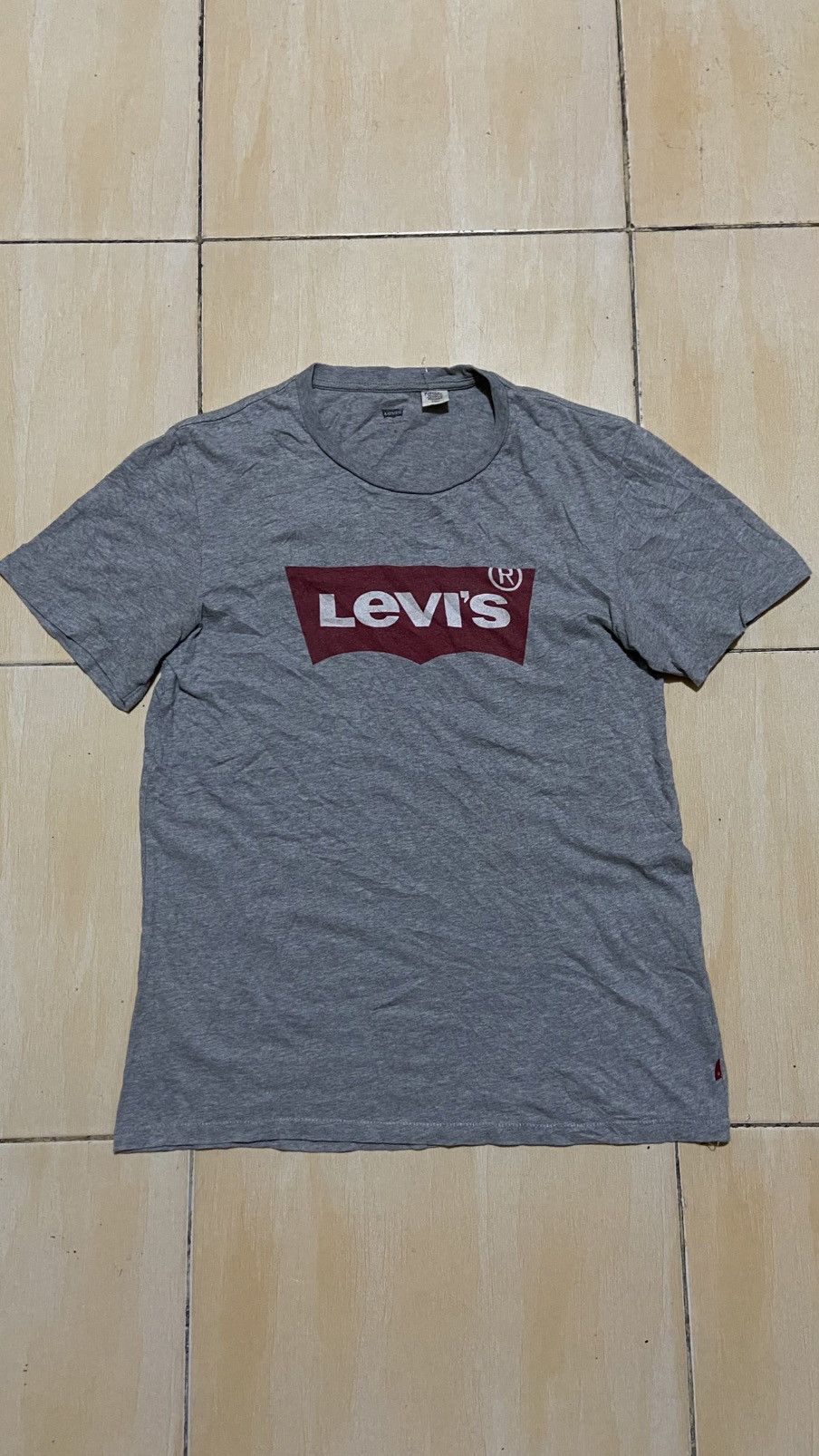 Levi's × Levi's Vintage Clothing Faded Thrashed Distressed Levi’s Big Logo Tee Size US M / EU 48-50 / 2 - 2 Thumbnail