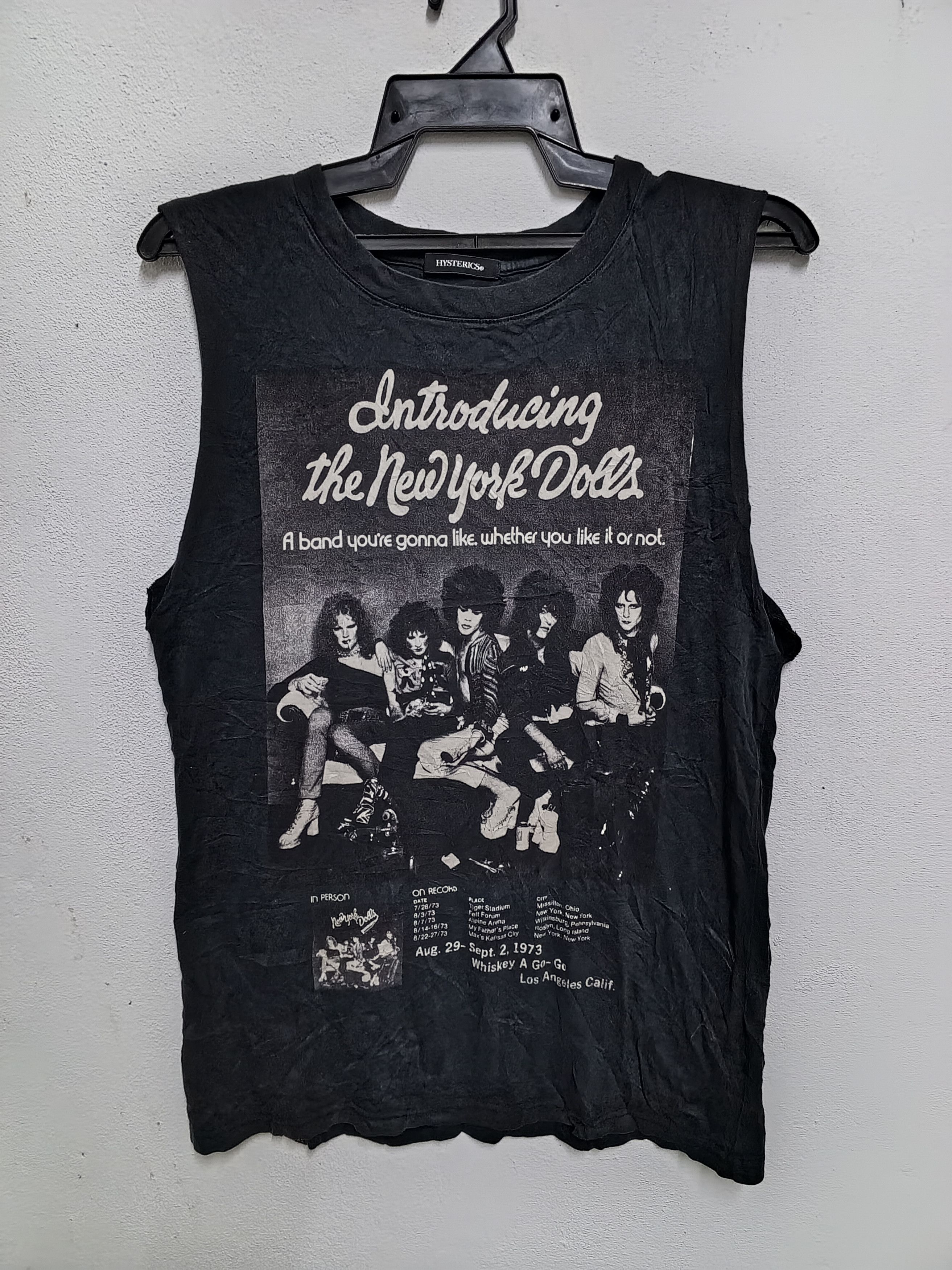 Hysteric Glamour ©2016 band new York dolls by hysteric glamour punk tshirt Size US M / EU 48-50 / 2 - 1 Thumbnail