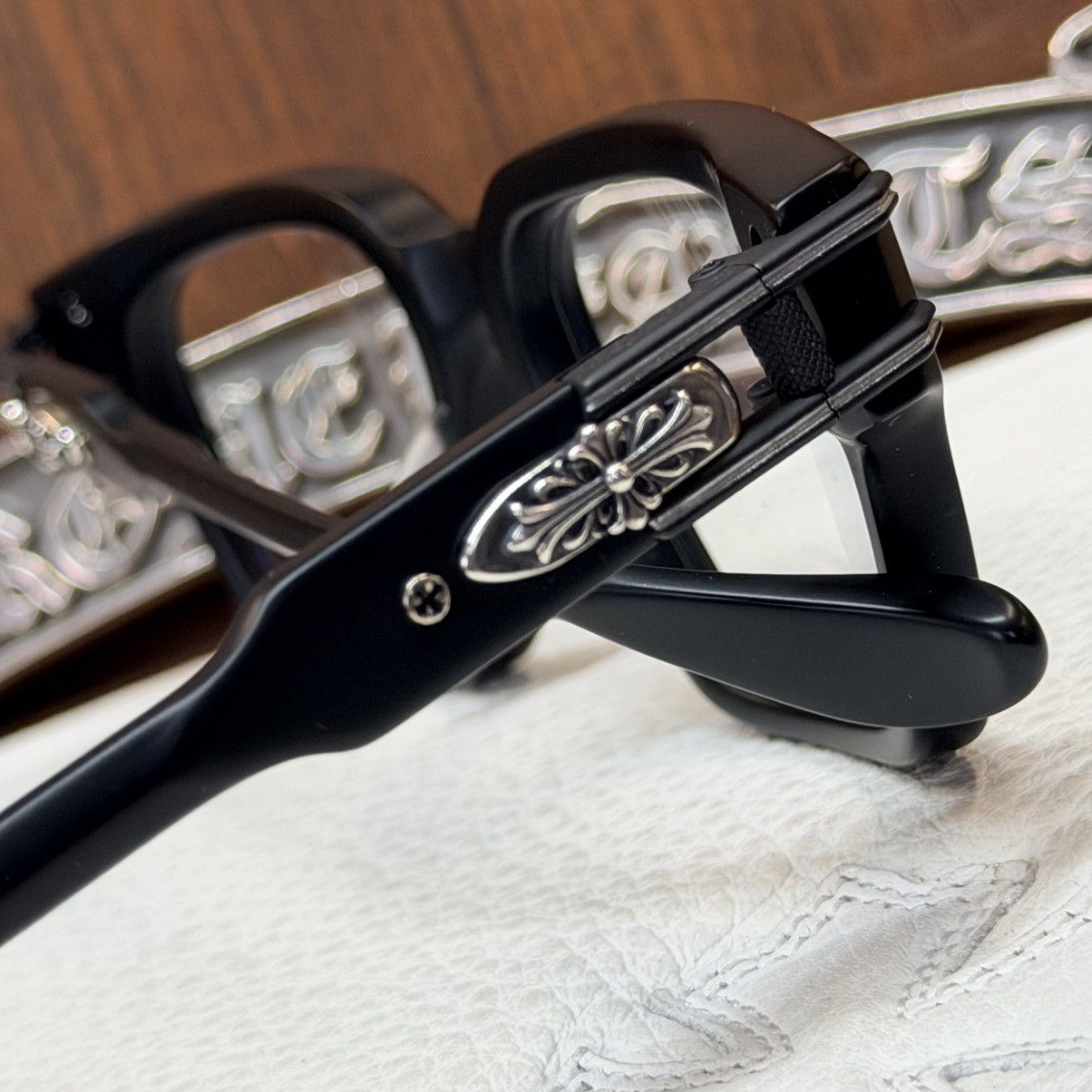 Chrome Hearts Chrome Hearts BULGE Glasses Size ONE SIZE - 10 Thumbnail