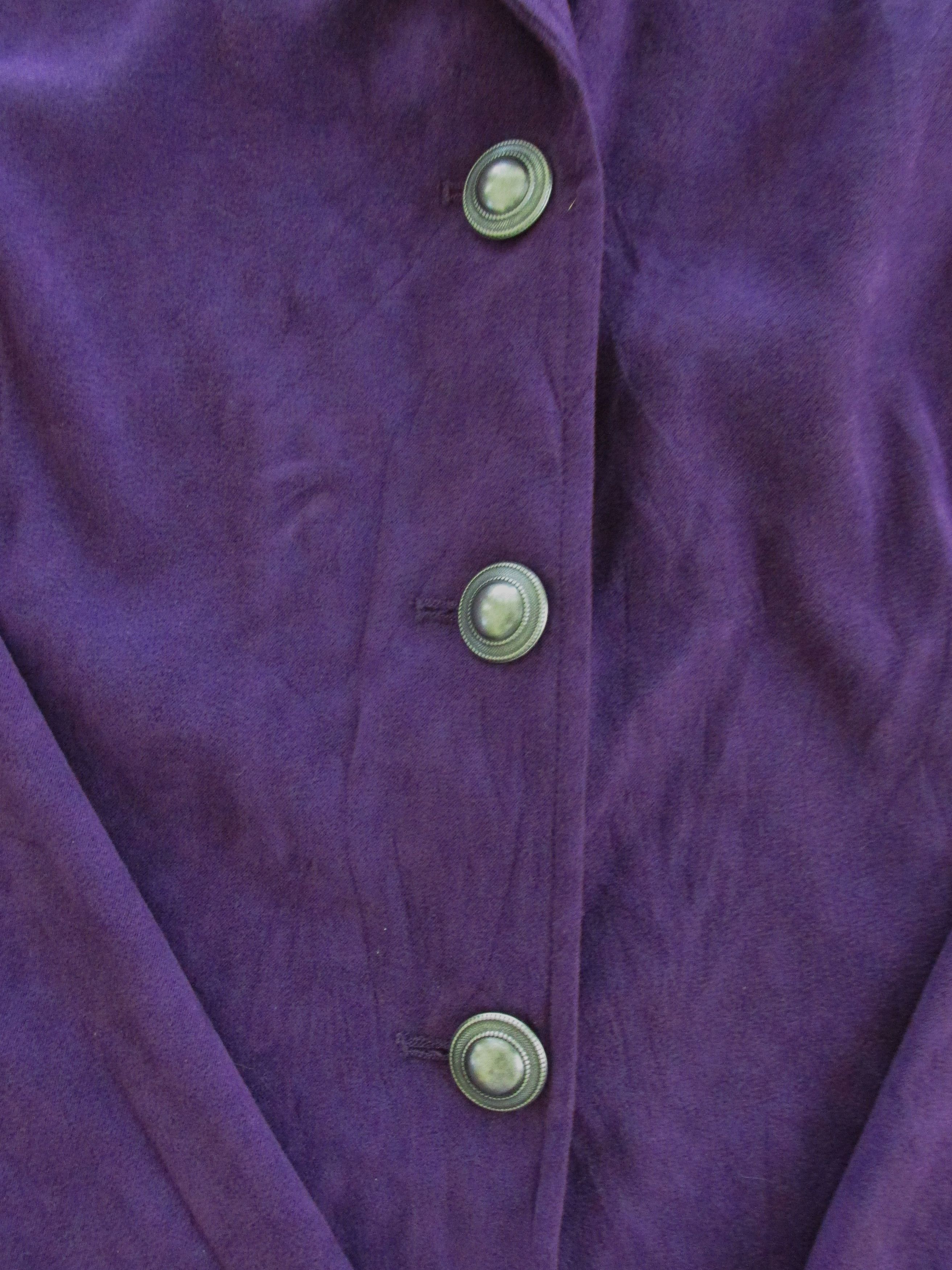 Other Sag Harbor Women's Stretch Faux Suede Shirt Size Medium Size M / US 6-8 / IT 42-44 - 3 Thumbnail