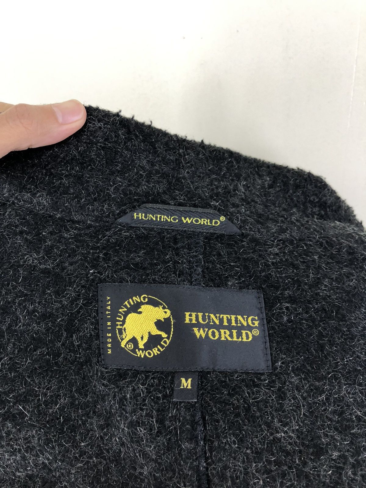 Vintage Vintage Hunting World Mohair Linen Parka Long Jacket Size US M / EU 48-50 / 2 - 12 Thumbnail