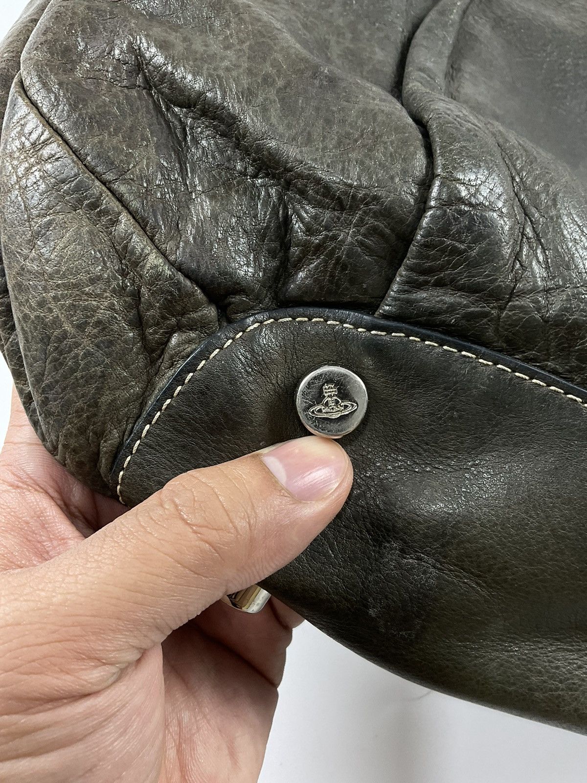 Vivienne Westwood Vivienne Westwood Orb Leather Sling Bag Size ONE SIZE - 8 Thumbnail