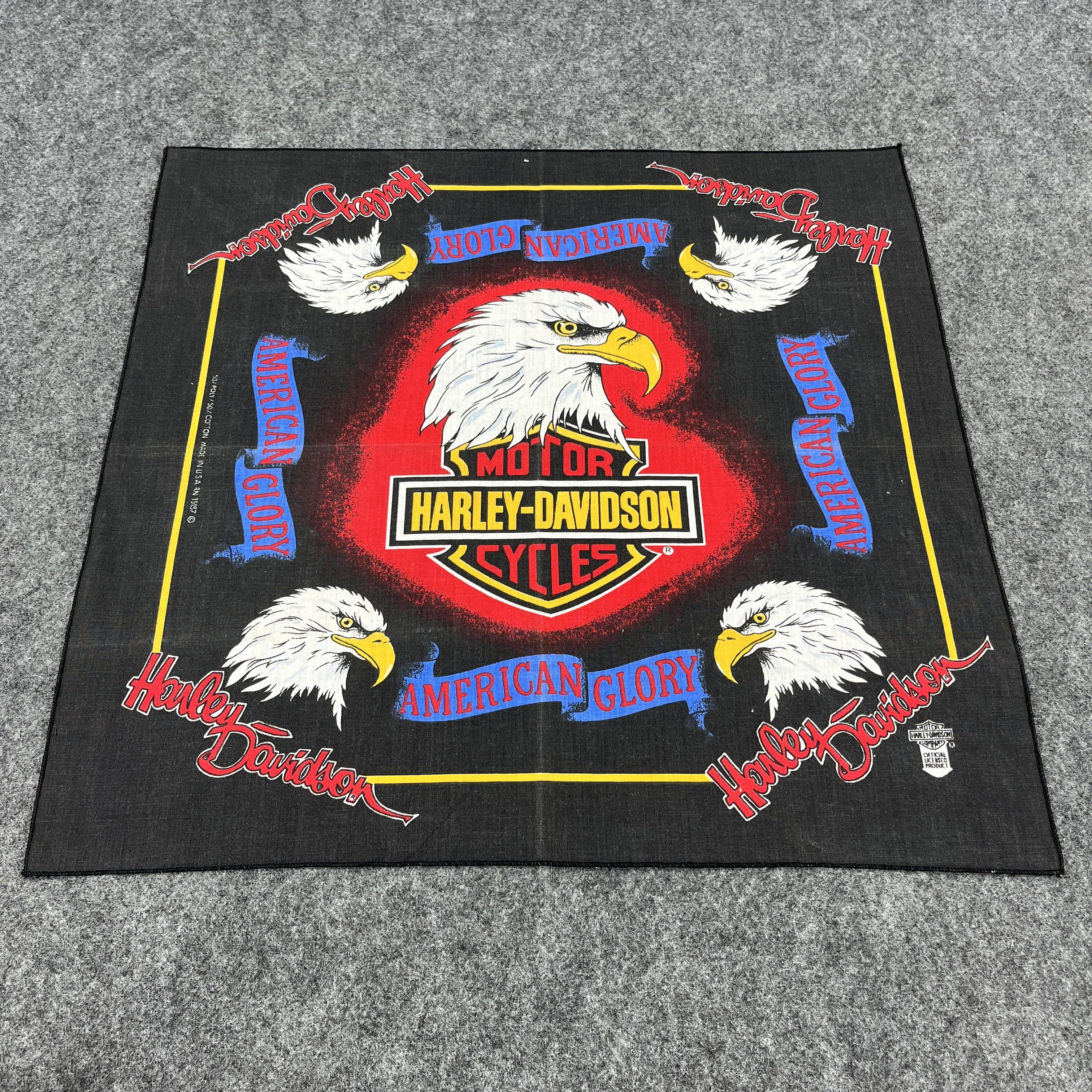 Harley Davidson Harley Davidson Handkerchief / Bandana / Neckerchief B150 Size ONE SIZE - 2 Thumbnail