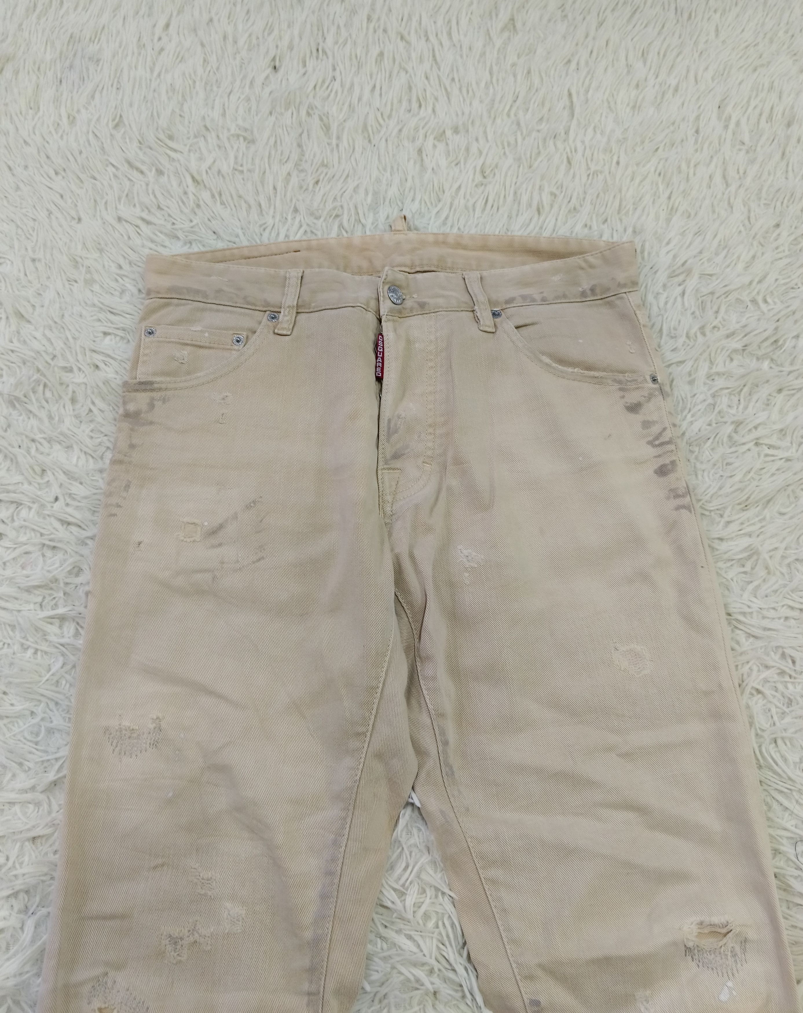 Dsquared2 DSQUARED DISTRESSED DENIM PANTS Size US 31 - 4 Thumbnail
