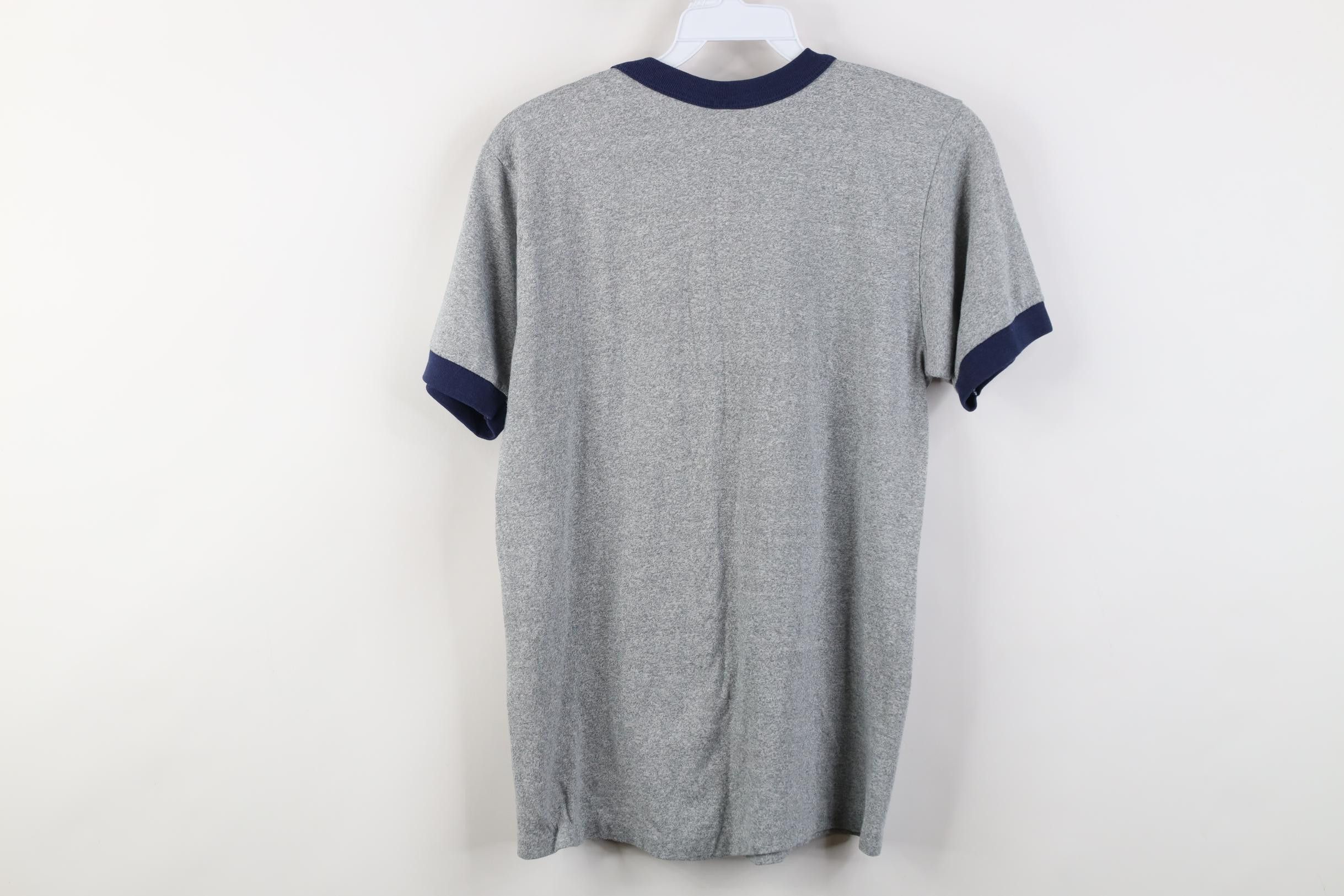 Vintage Vintage 80s Win United States Army Ringer T-Shirt Gray USA Size US M / EU 48-50 / 2 - 8 Thumbnail