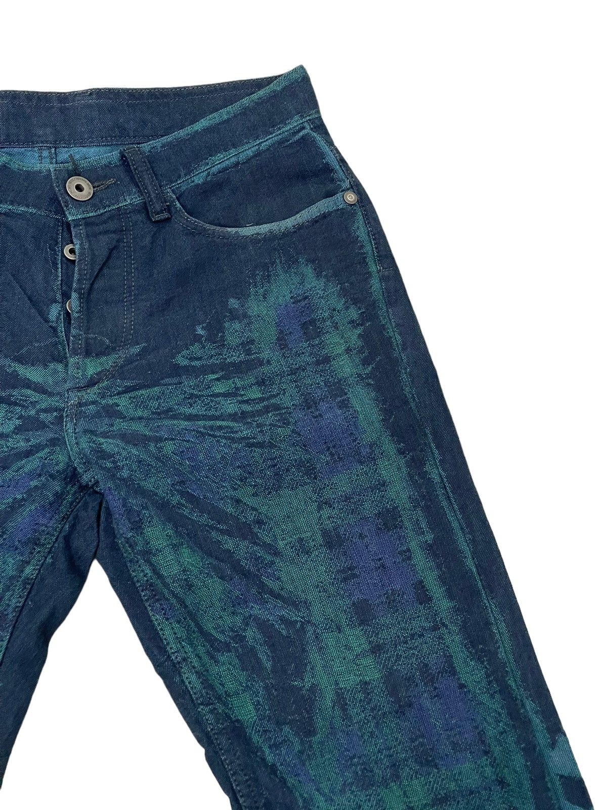 Issey Miyake Whiskered Laser Issey Miyake Men Slim Jeans 6🟦8 Size US 32 / EU 48 - 9 Thumbnail