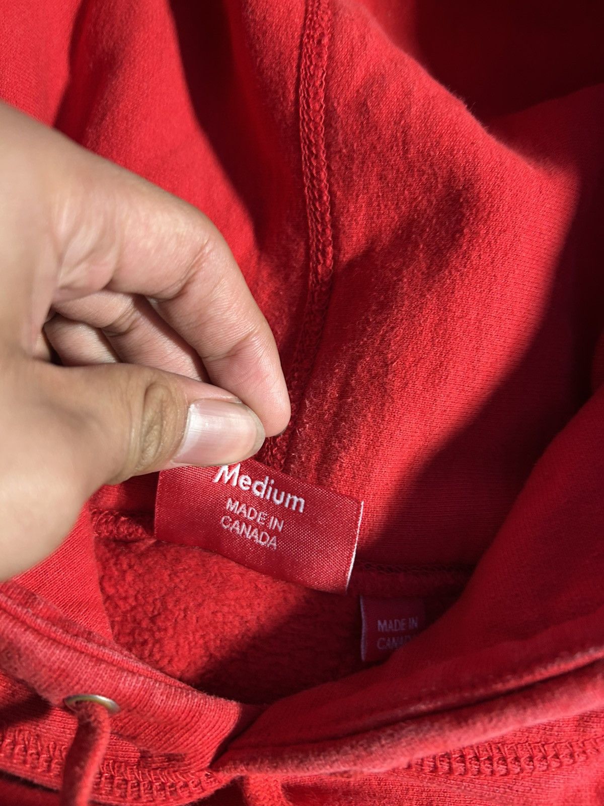 Supreme Supreme FW19 NY World Famous Red Hoodie Size US M / EU 48-50 / 2 - 6 Thumbnail
