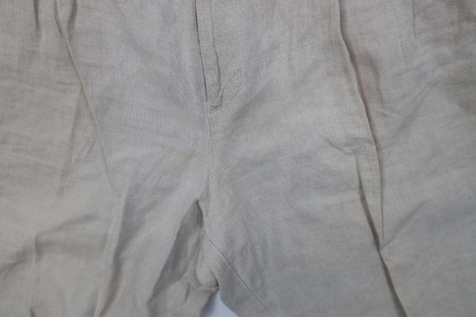 Banana Republic Vintage 90s Banana Republic Safari Linen Wide Leg Pants Size US 36 / EU 52 - 7 Thumbnail