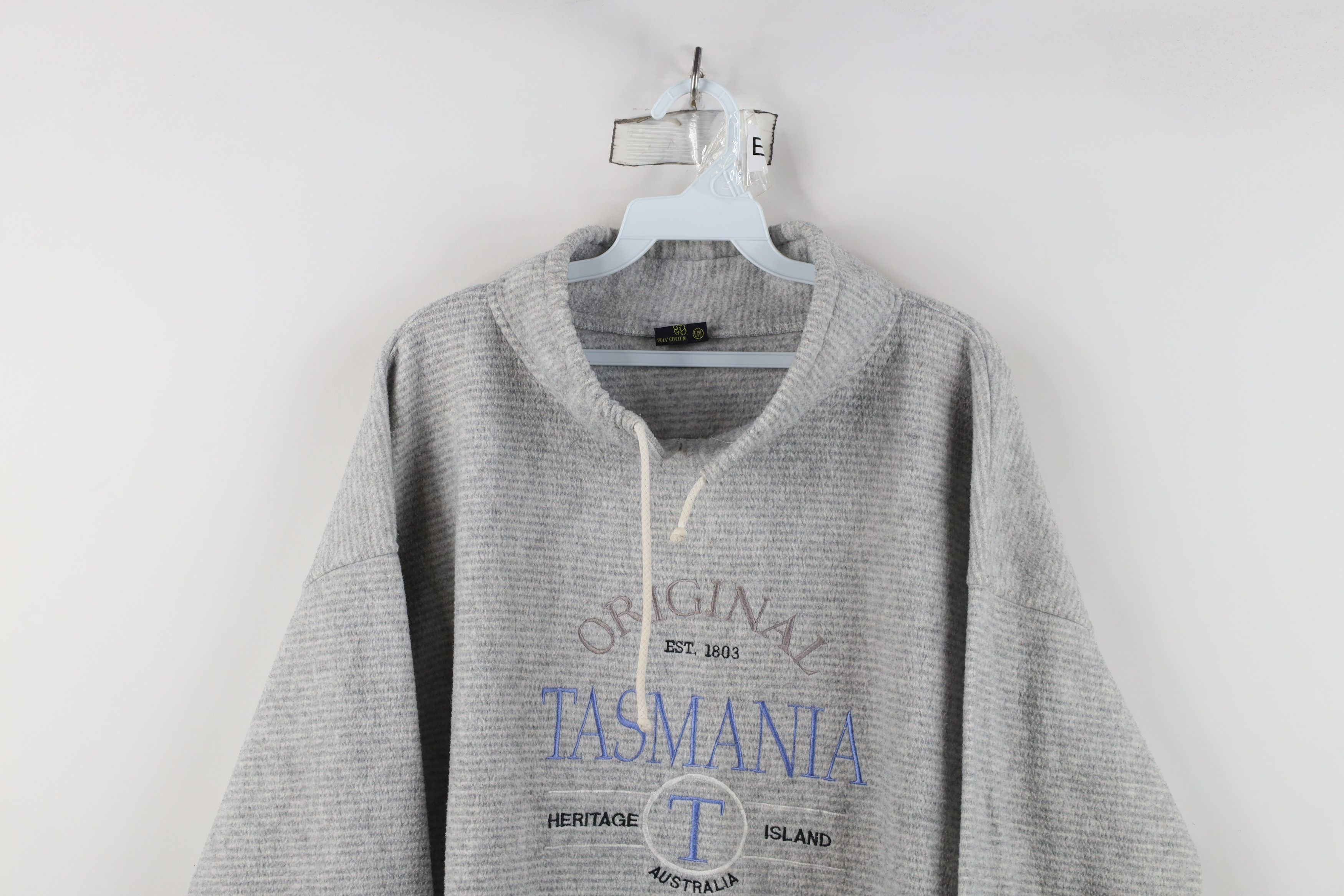 Vintage Vintage 90s Streetwear Australia Fleece Pullover Sweater Size L / US 10 / IT 46 - 2 Thumbnail