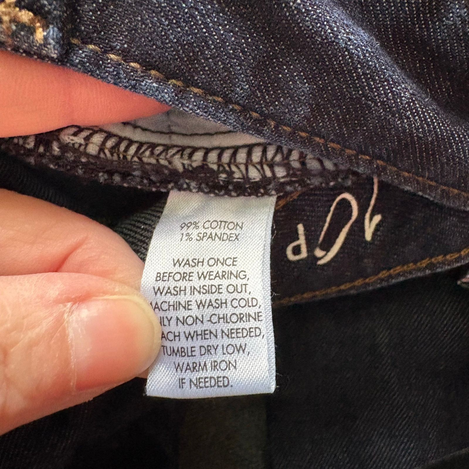 Loft Ann Taylor LOFT Modern Straight Low Rise Mom Jeans - 10P Size 32" / US 10 / IT 46 - 6 Thumbnail
