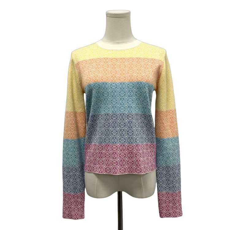 Loewe Loewe Multicolor Anagram Sweater Size M Size M / US 6-8 / IT 42-44 - 1 Thumbnail