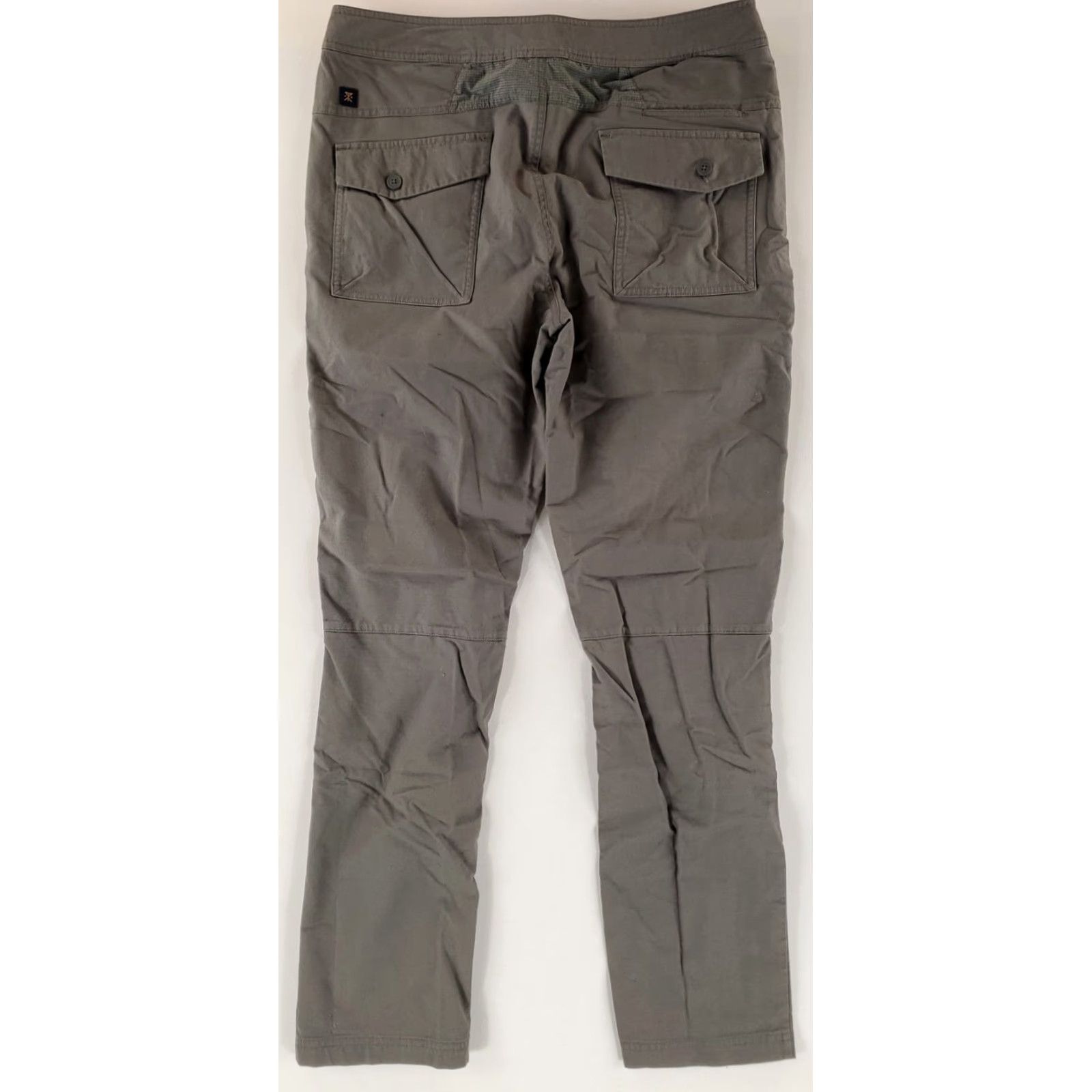Roark Roark Layover Green Drawstring Casual Pants Mens 34 Inseam 30 Trousers Gray 33 (34x30 Actual) Size US 34 / EU 50 - 4 Thumbnail
