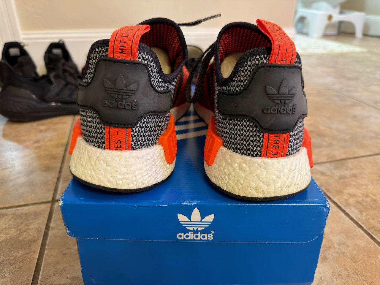 Adidas adidas NMD R1 Lush Red S79158 Size US 11 / EU 44 - 9 Thumbnail