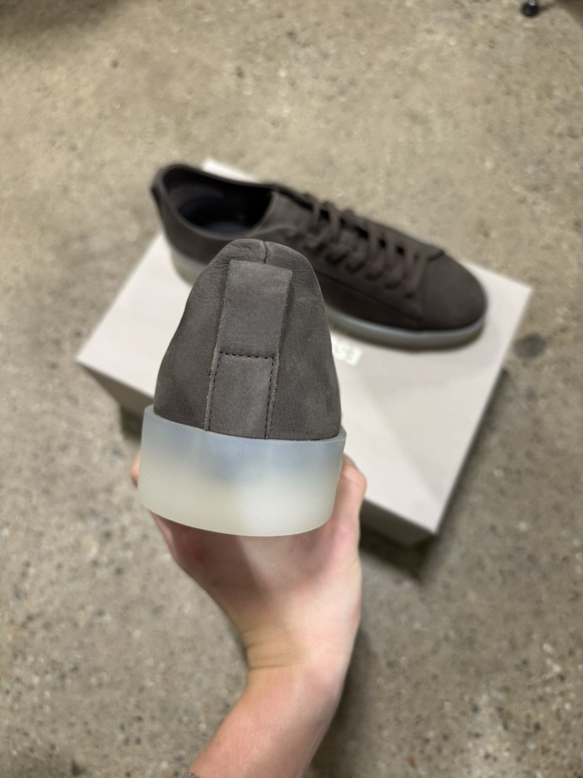 Essentials × Fear of God Fear of God Essentials Tennis Suede Sneaker NEW 325$ Size US 10 / EU 43 - 6 Thumbnail