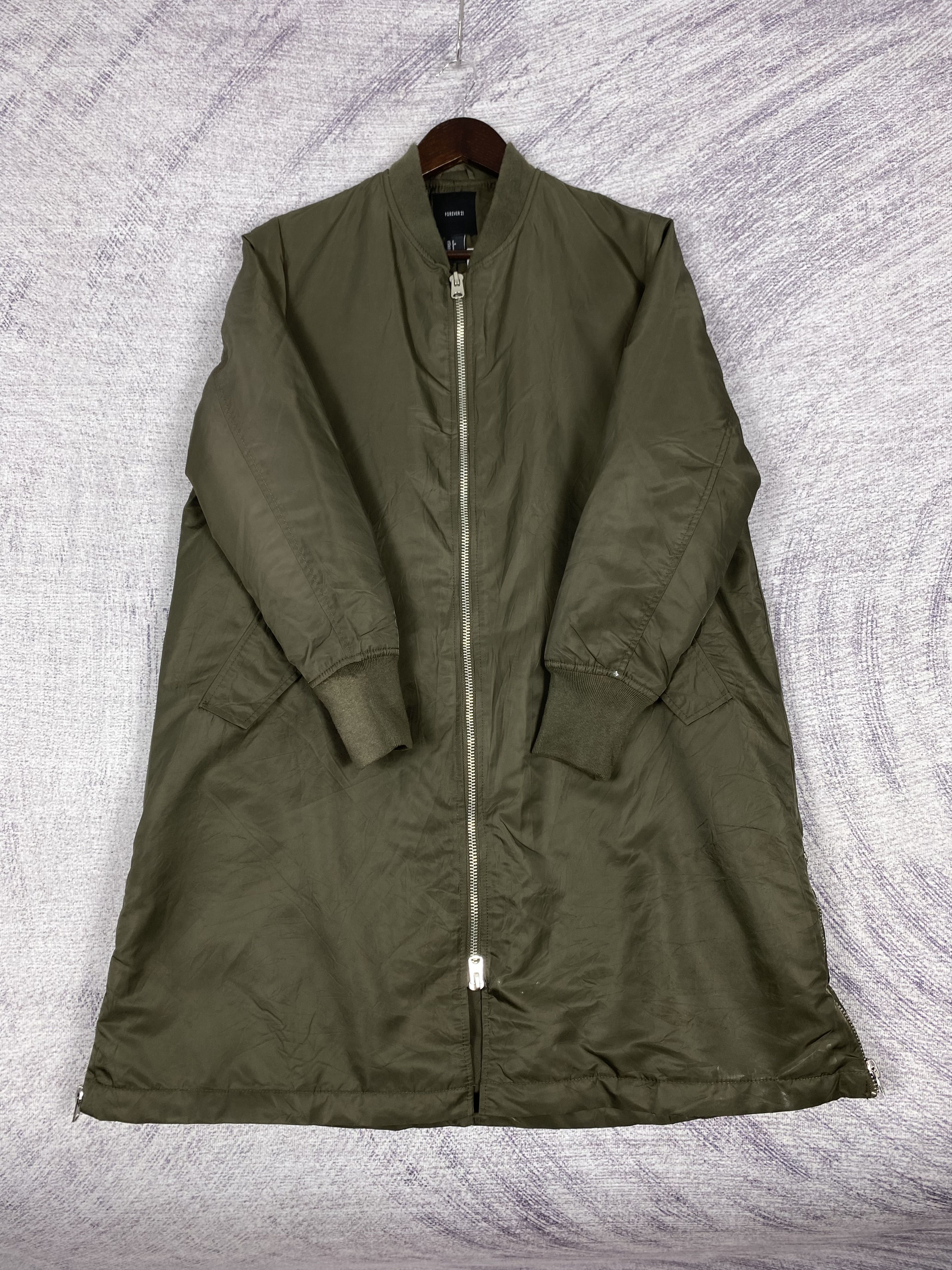 Forever 21 Vintage Forever 21 Zip Up Long Jacket Size US S / EU 44-46 / 1 - 3 Thumbnail