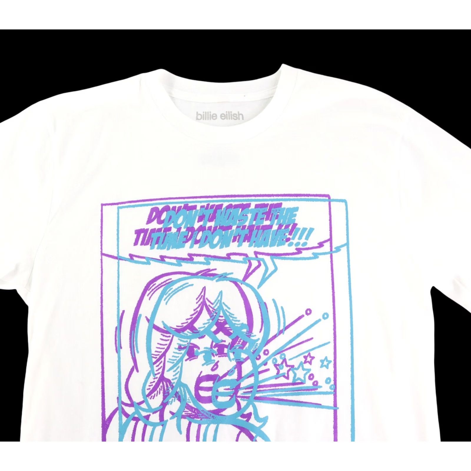 Vintage BILLIE EILISH Happier Than Ever DVD Promo Tshirt RARE Size Large Size US L / EU 52-54 / 3 - 5 Thumbnail