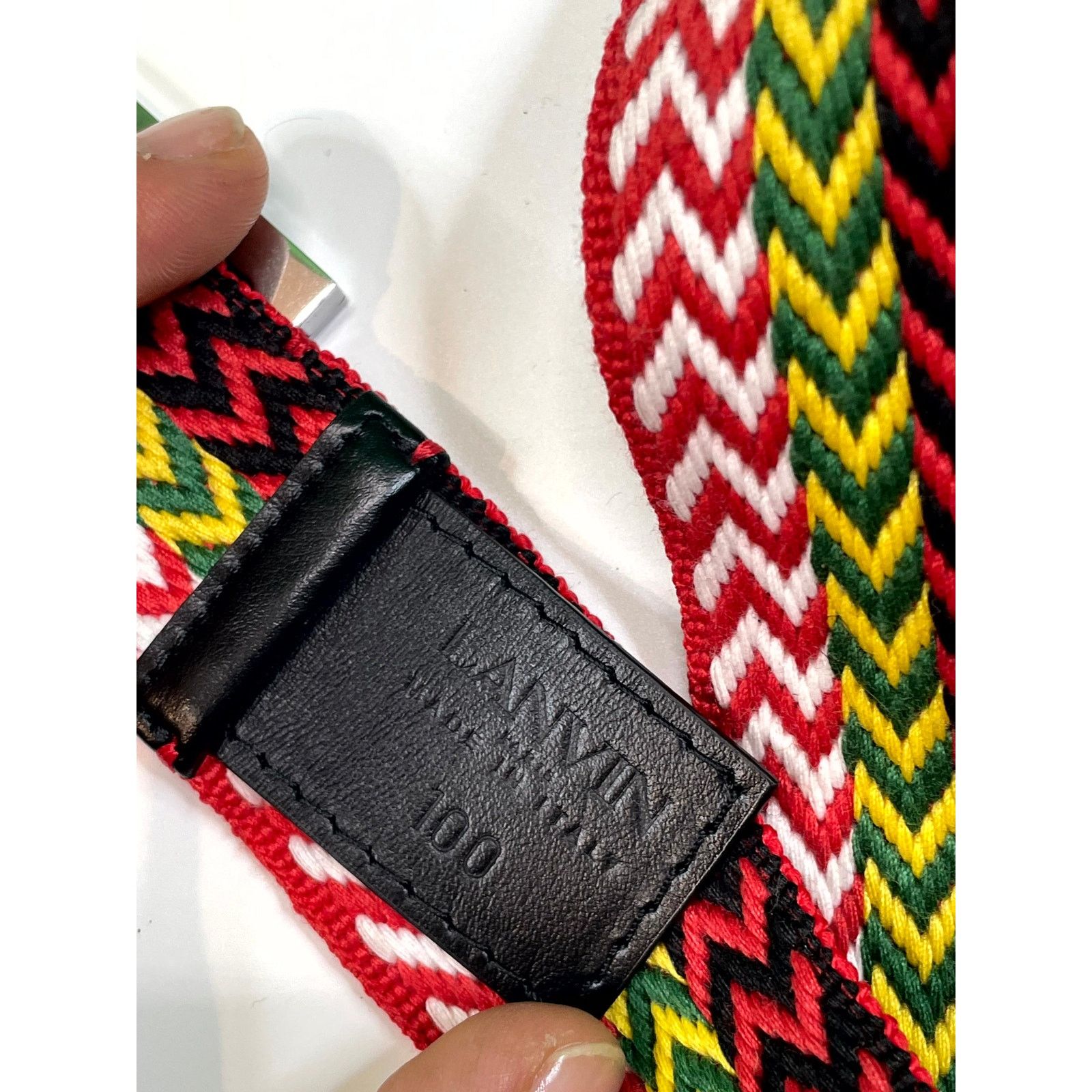 Lanvin Lanvin Rope Multicolor Belt Size ONE SIZE - 3 Thumbnail