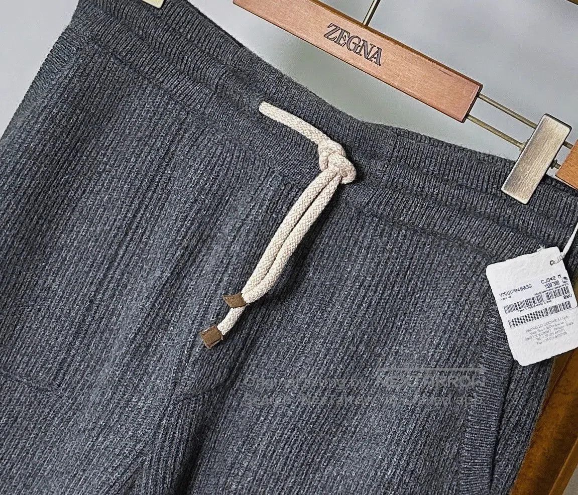 Brunello Cucinelli Brunello Cucinelli Cashmere Jogger Pants. Size US 29 - 2 Thumbnail