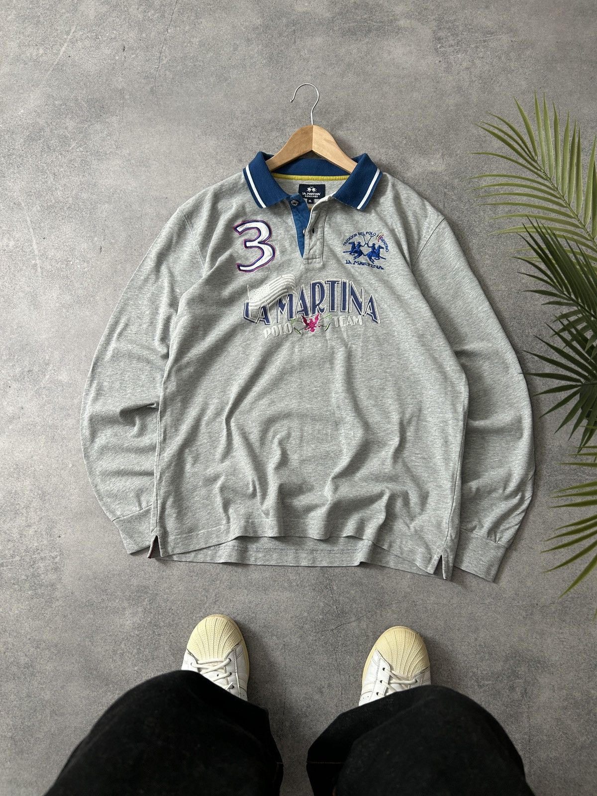 La Martina La Martina Shelter polo island club long-sleeved polos Size US XL / EU 56 / 4 - 1 Thumbnail