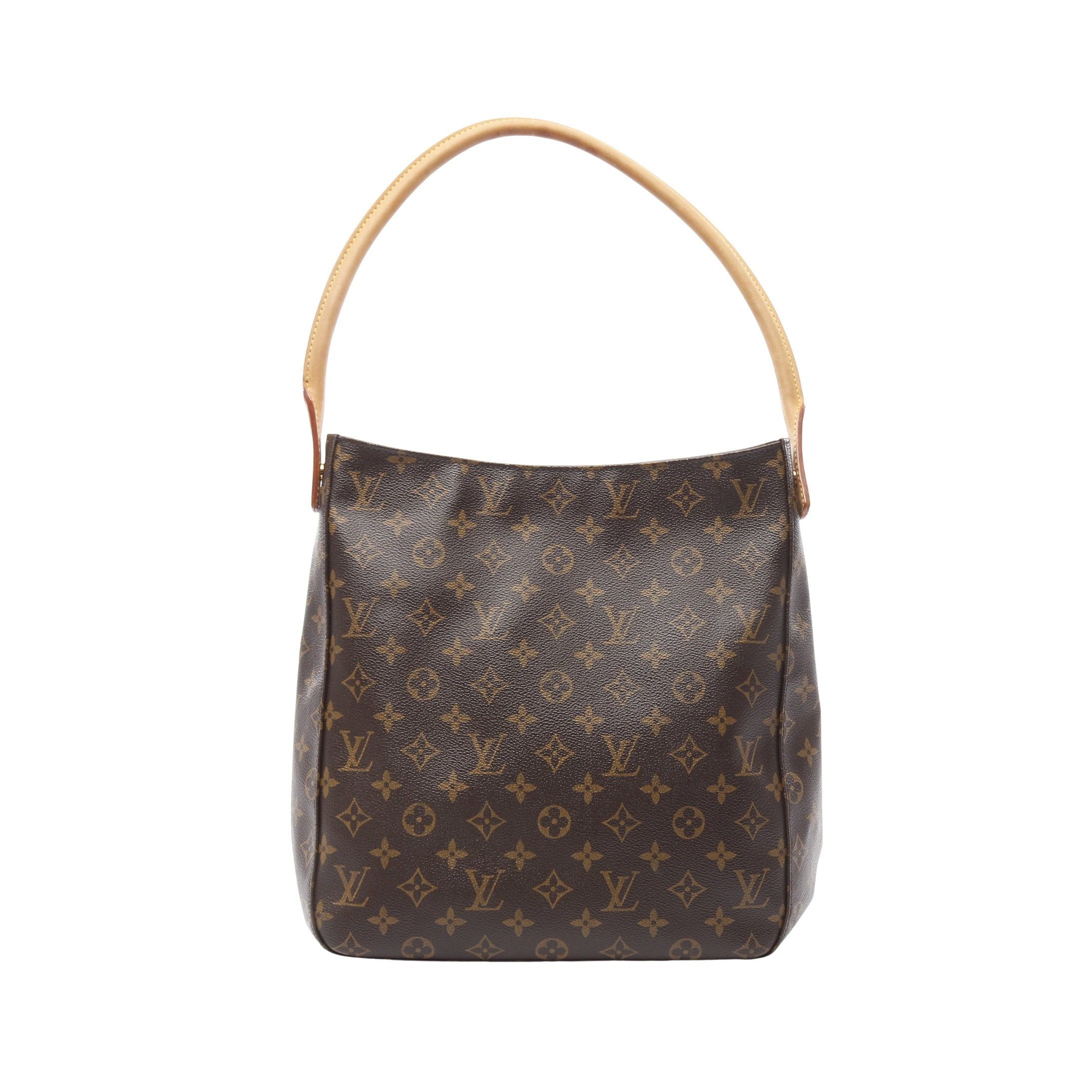 Louis Vuitton Louis Vuitton Looping Gm Monogram Shoulder Bag Leather Brown Size ONE SIZE - 1 Thumbnail