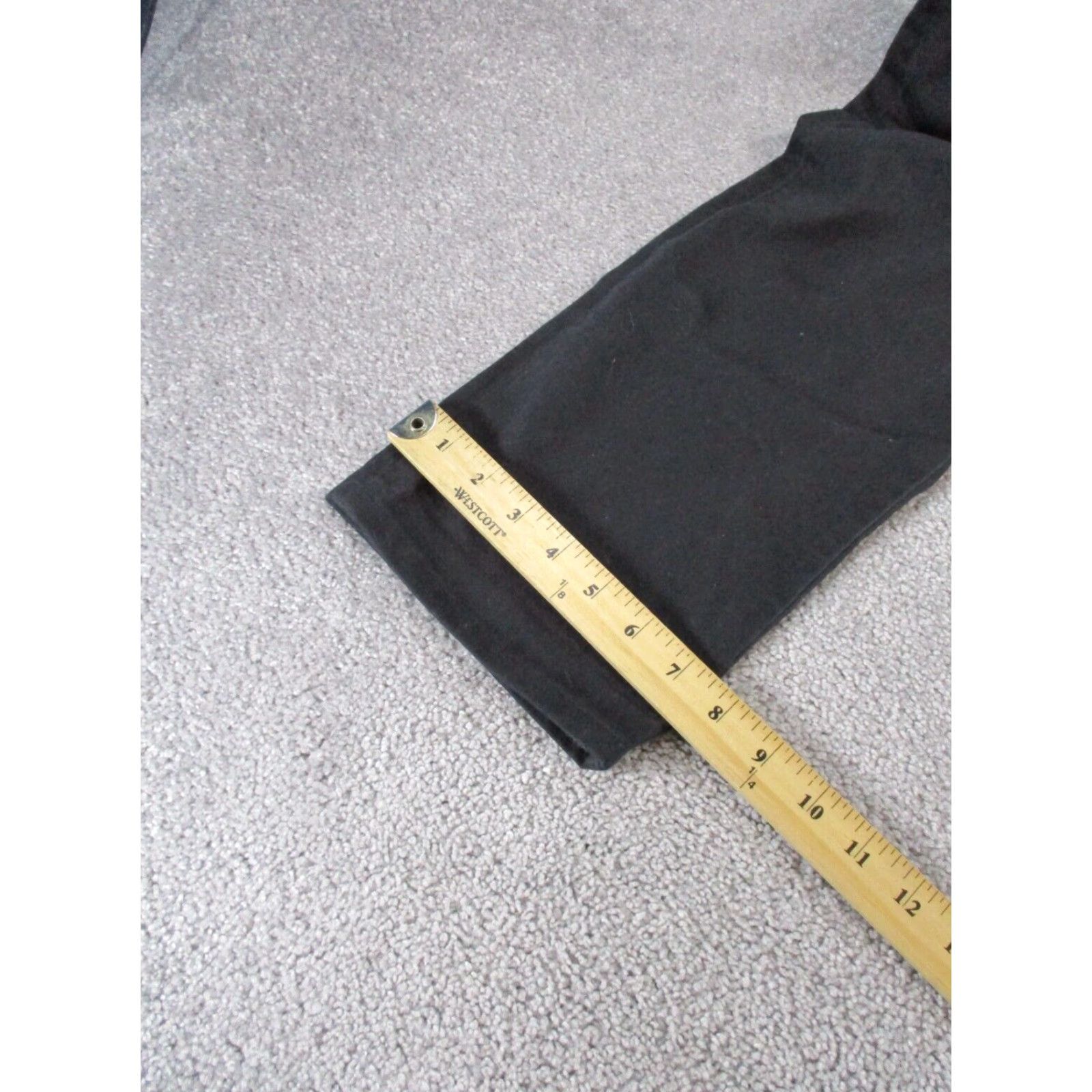 Allsaints AllSaints Slim Fit Chinos Mens 32 Black Pants Size US 32 / EU 48 - 5 Thumbnail