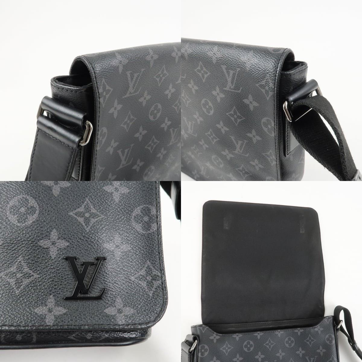Louis Vuitton Louis Vuitton Monogram Eclipse District PM Crossbody Bag Size ONE SIZE - 6 Thumbnail