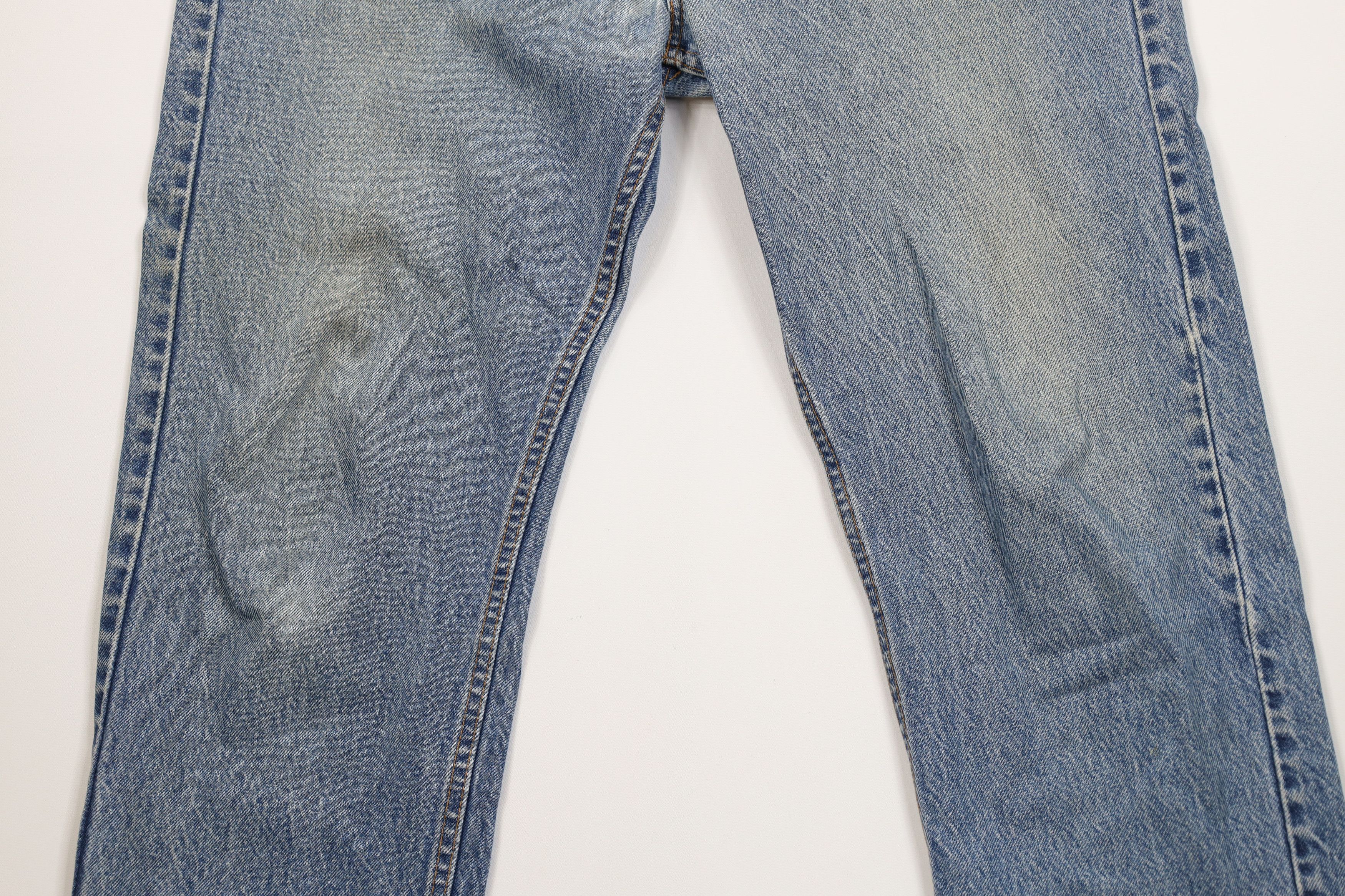 Levi's Vintage 90s Levis 505 Orange Tab Straight Leg Jeans USA Size US 38 / EU 54 - 3 Thumbnail