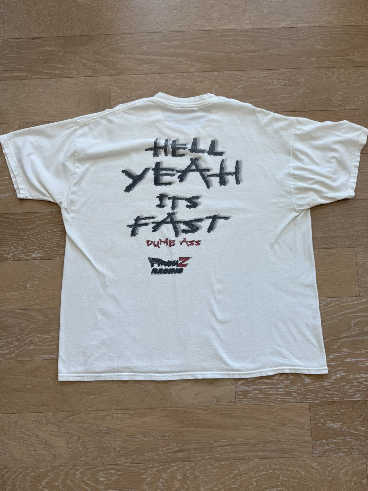Vintage Vintage 04 Piranaz Racing Hell Yeah It’s Fast Shirt Size US XXL / EU 58 / 5 - 3 Thumbnail