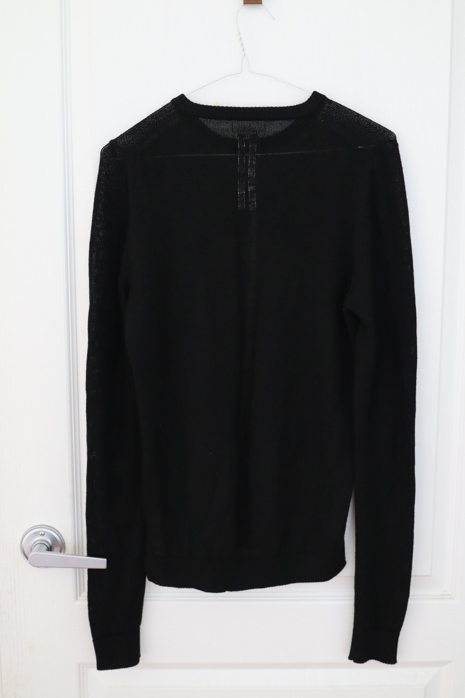 Rick Owens Fogachine Biker Lever Round Neck Sweater Size US M / EU 48-50 / 2 - 3 Thumbnail