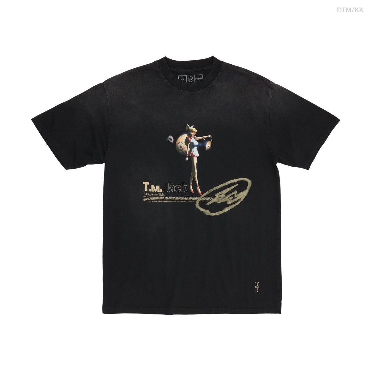 Travis Scott CJ X FRAGMENT X TAKASHI MURAKAMI TOKYO JACK TEE Size US L / EU 52-54 / 3 - 1 Thumbnail