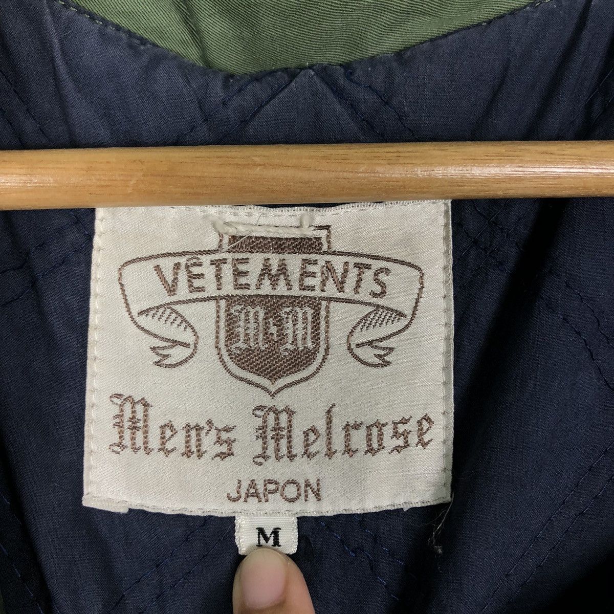 Japanese Brand 🔥Vintage Bomber Jacket Military Vetements Men Melrose Japan Size US M / EU 48-50 / 2 - 18 Thumbnail
