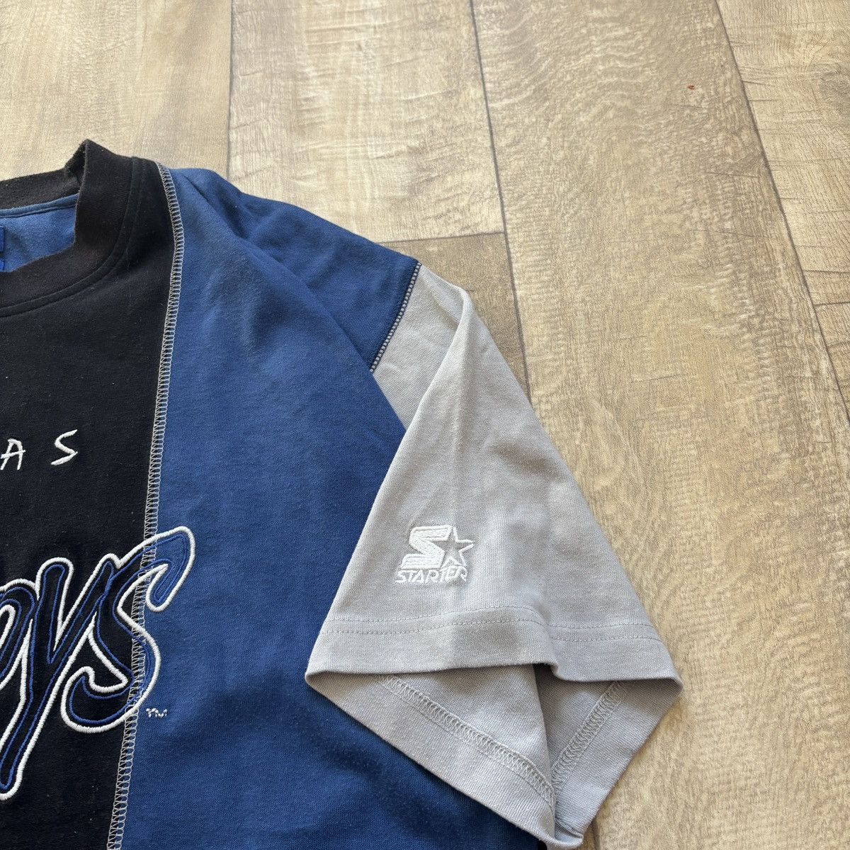Starter Vintage 90s Starter NFL Dallas Cowboys Baggy T-Shirt XL Size US XL / EU 56 / 4 - 6 Thumbnail