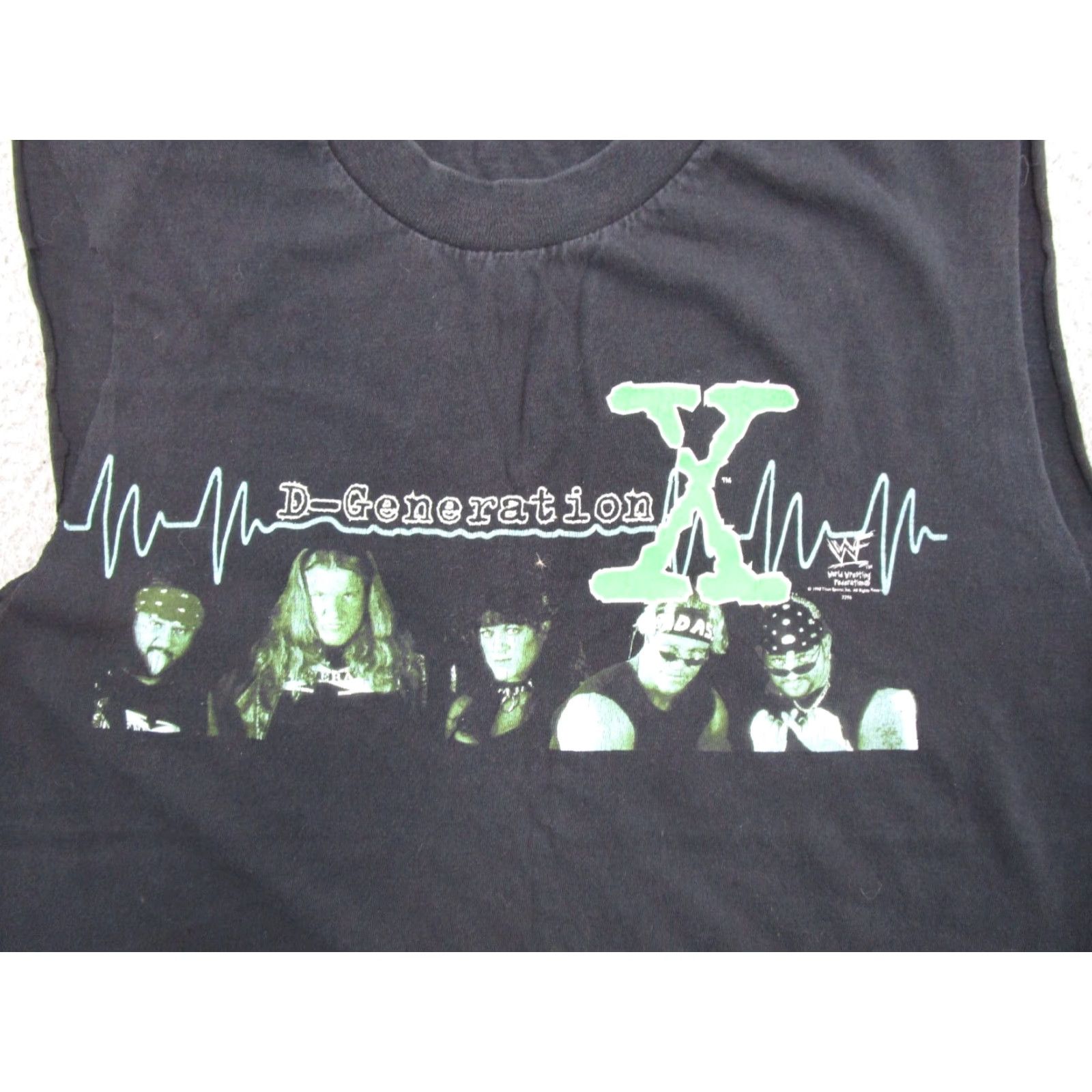 Vintage VINTAGE 1998 90s D Generation X Get Raided Double-Sided Shirt L Black Mens Short Sleeve Adult Large T-Shirt 90s Theme Double-Sided Cut Off Read Size US L / EU 52-54 / 3 - 2 Thumbnail
