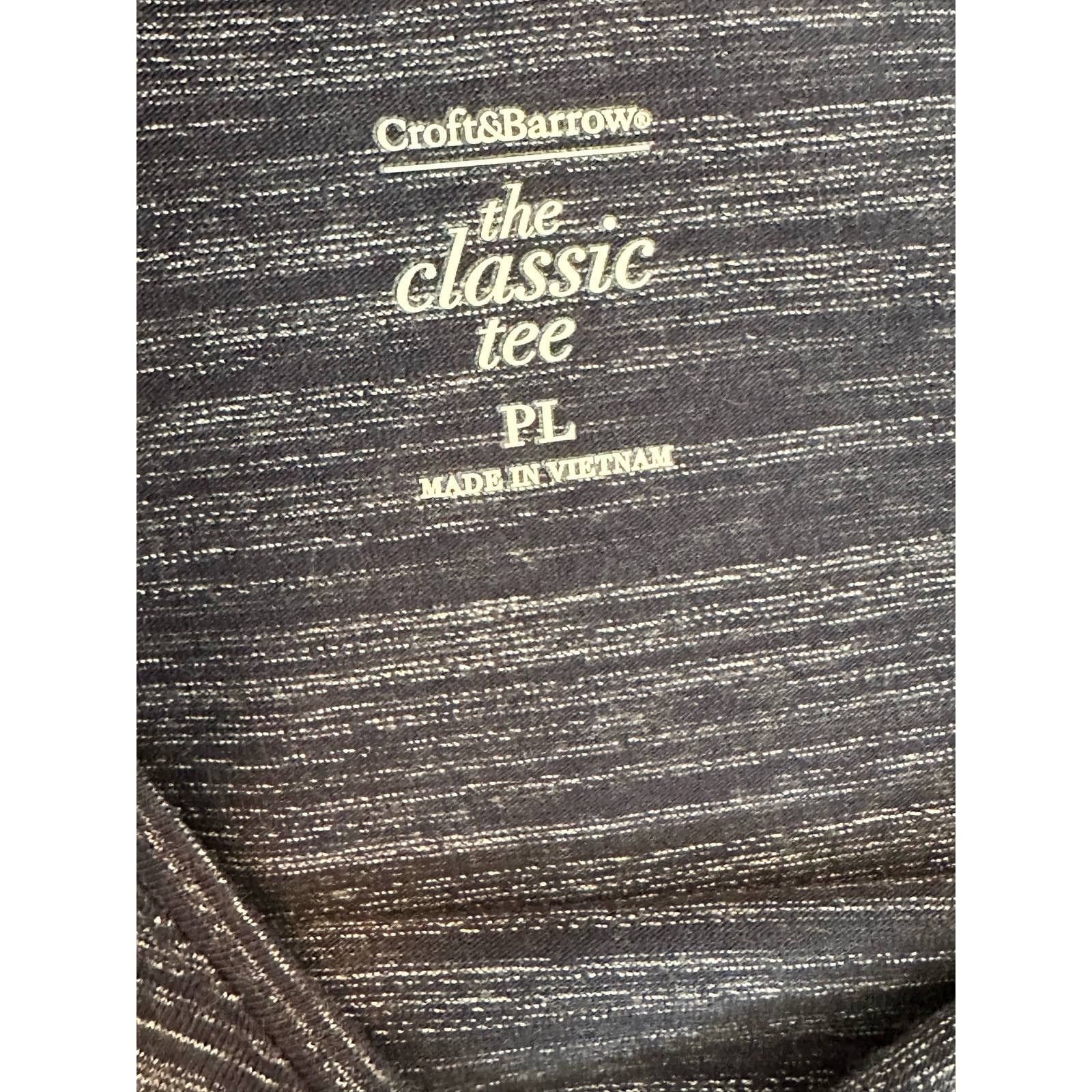 Croft & Barrow Croft & Barrow blue crew neck short sleeves t shirt size PL Size L / US 10 / IT 46 - 3 Thumbnail