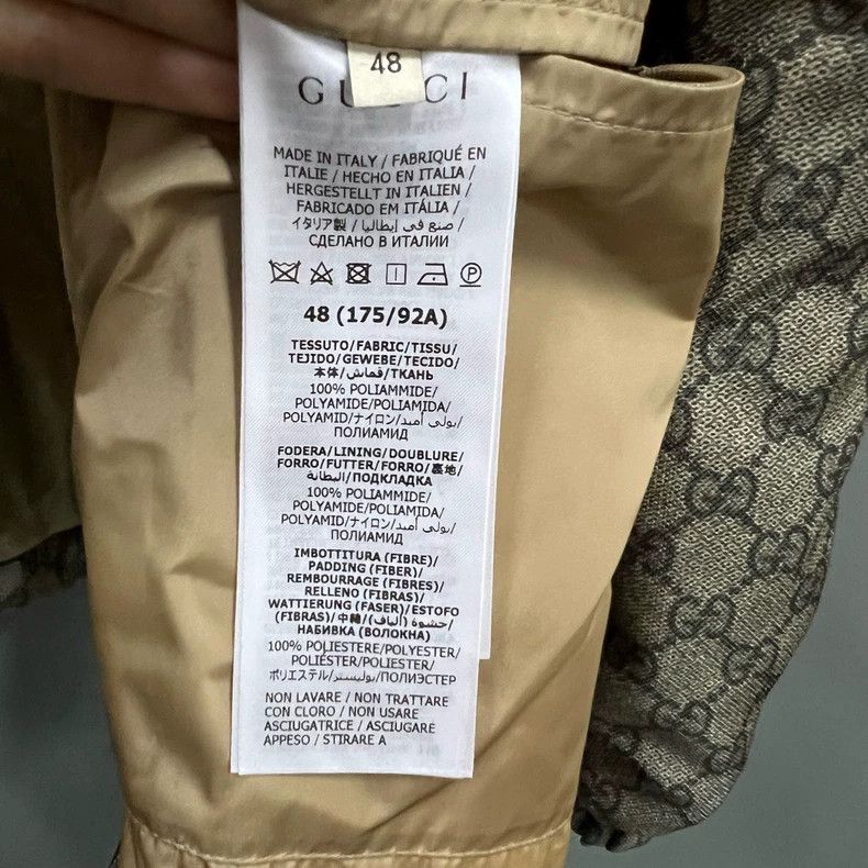 Gucci Gucci Full print old flower striped hooded jacket 2502-Next Size US M / EU 48-50 / 2 - 3 Thumbnail