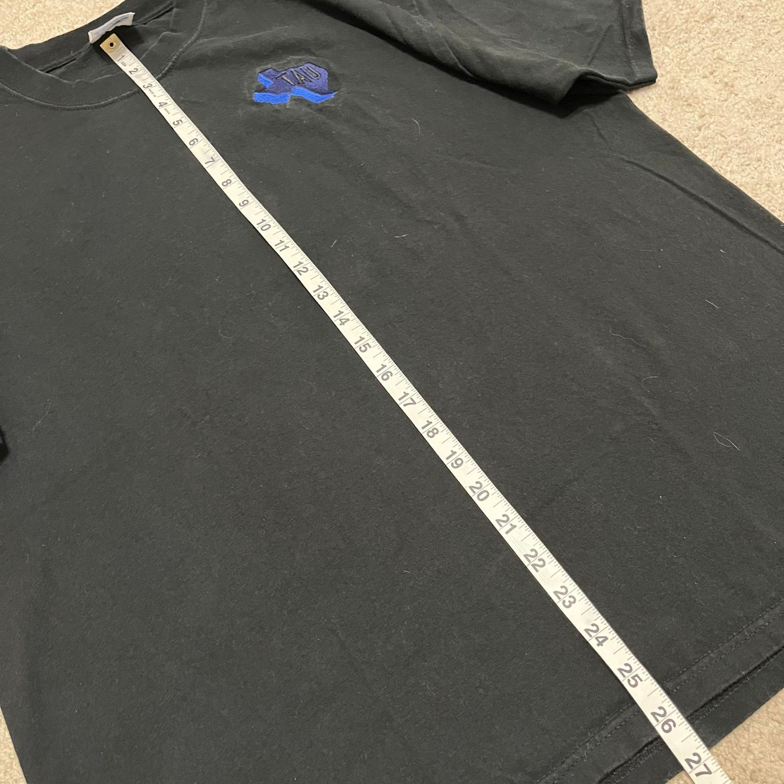 Hanes Vintage Virtual Adventure Unlimited Texas TAU Black Shirt L Size US L / EU 52-54 / 3 - 4 Thumbnail