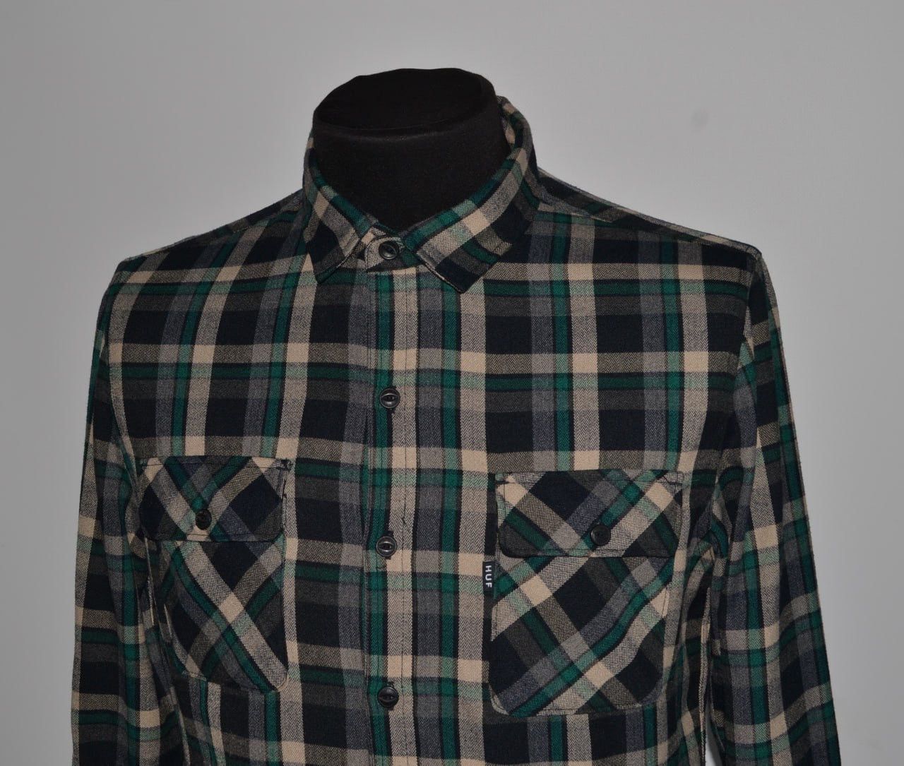 Huf HUF Flannel shirt Long Sleeve Multicolour Size US M / EU 48-50 / 2 - 2 Thumbnail