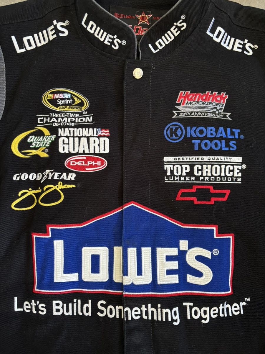 NASCAR Vintage NASCAR 2000’s Jimmie Johnson Bomber Jacket Size US XL / EU 56 / 4 - 2 Thumbnail