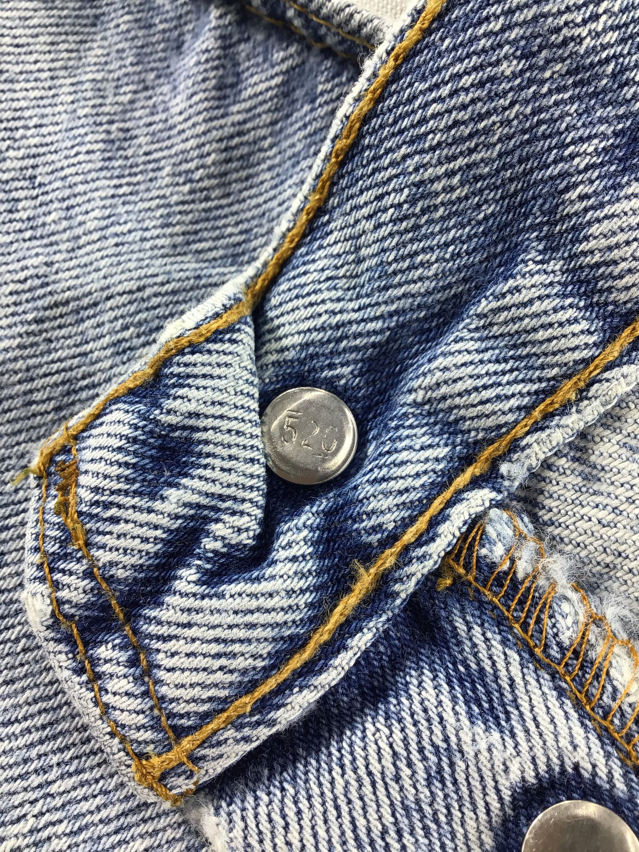 Levi's Vintage 90s Levis 501 Jeans Stone Washed Denim -J431 Size US 33 - 10 Thumbnail