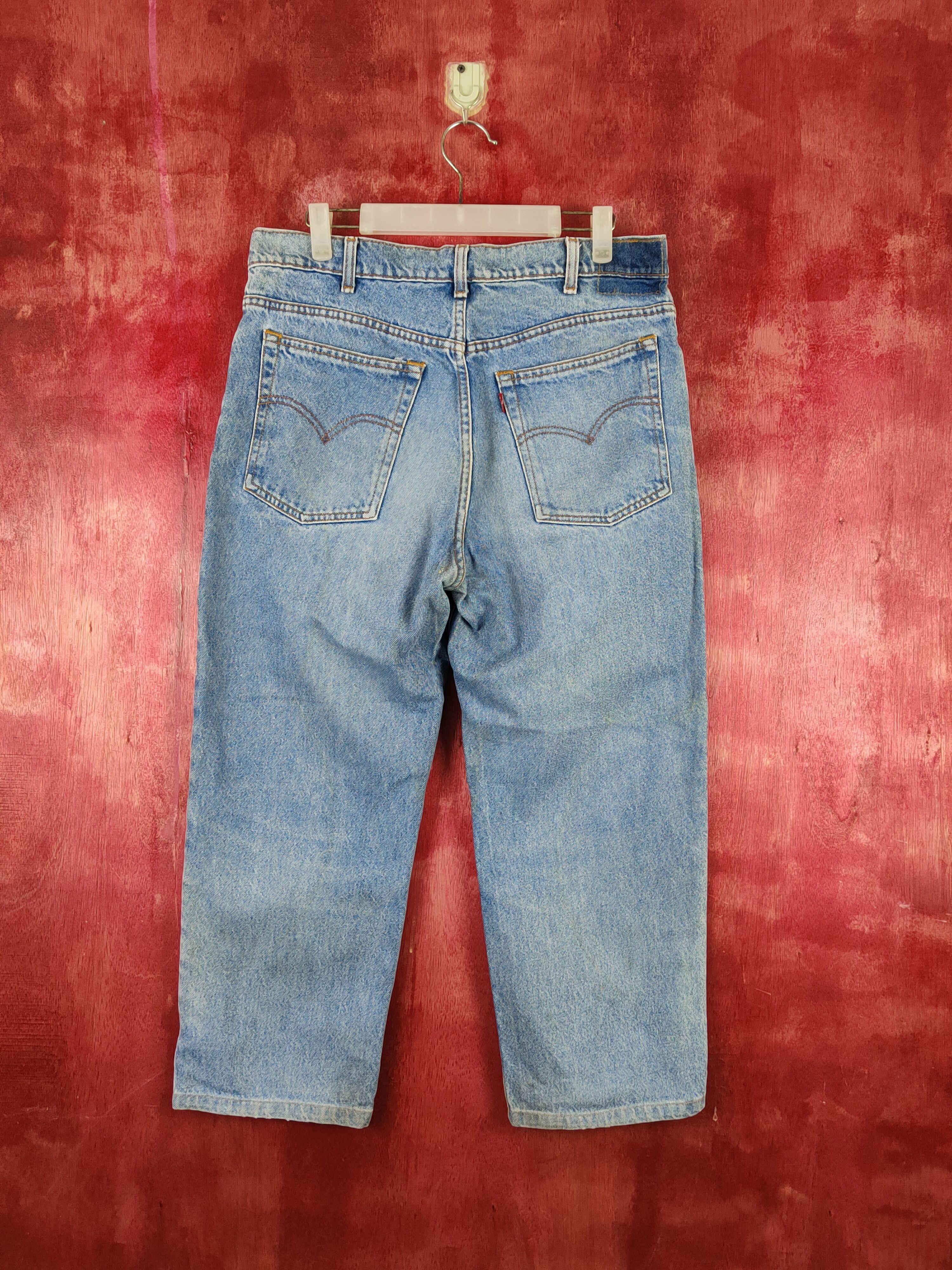Levi's × Vintage Levi's Blue Distressed vintage denim Jeans #S1834 Size US 35 - 7 Thumbnail
