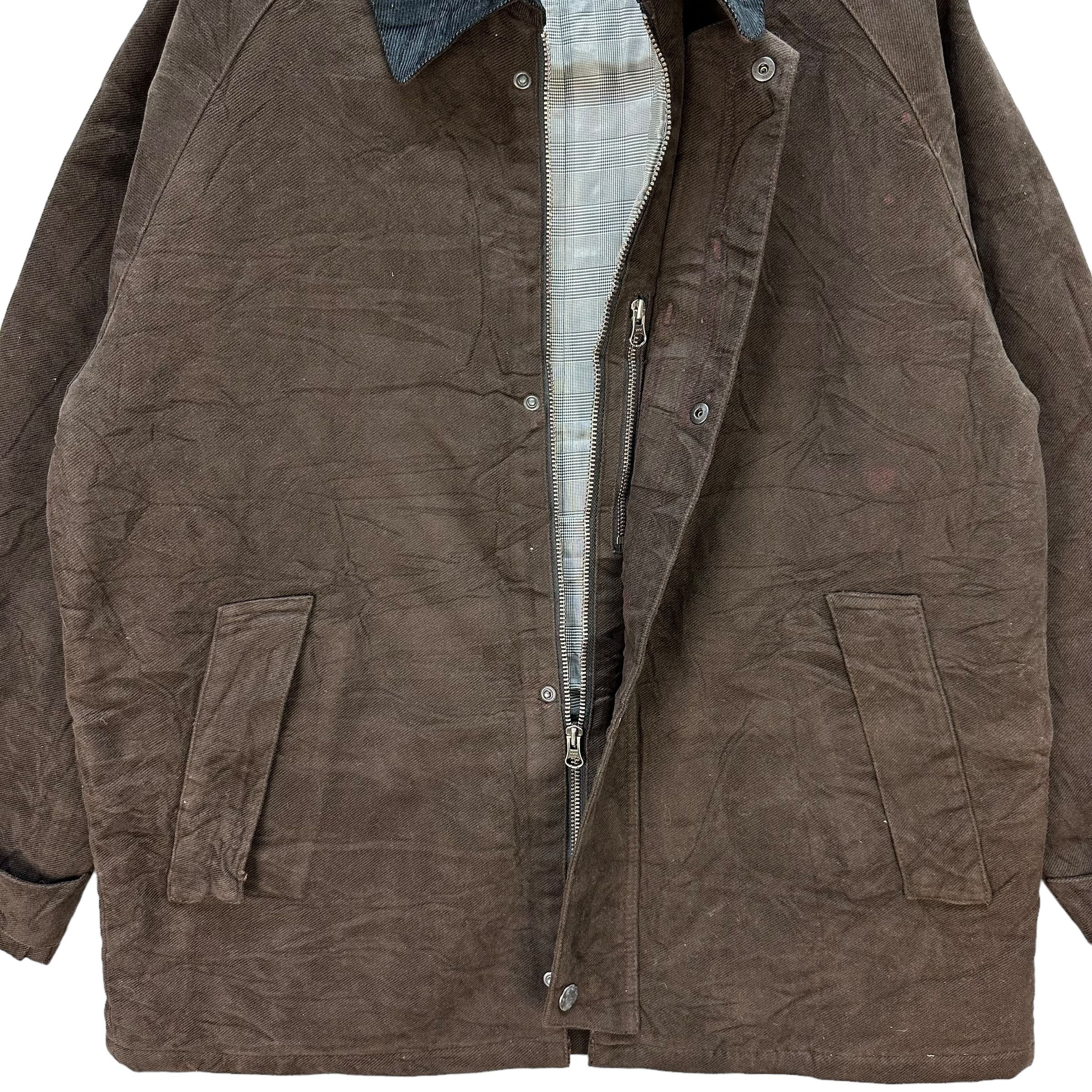 Chaps Ralph Lauren CHAPS RALPH LAUREN Collared Chore Jacket #A34-0776 Size US L / EU 52-54 / 3 - 8 Thumbnail