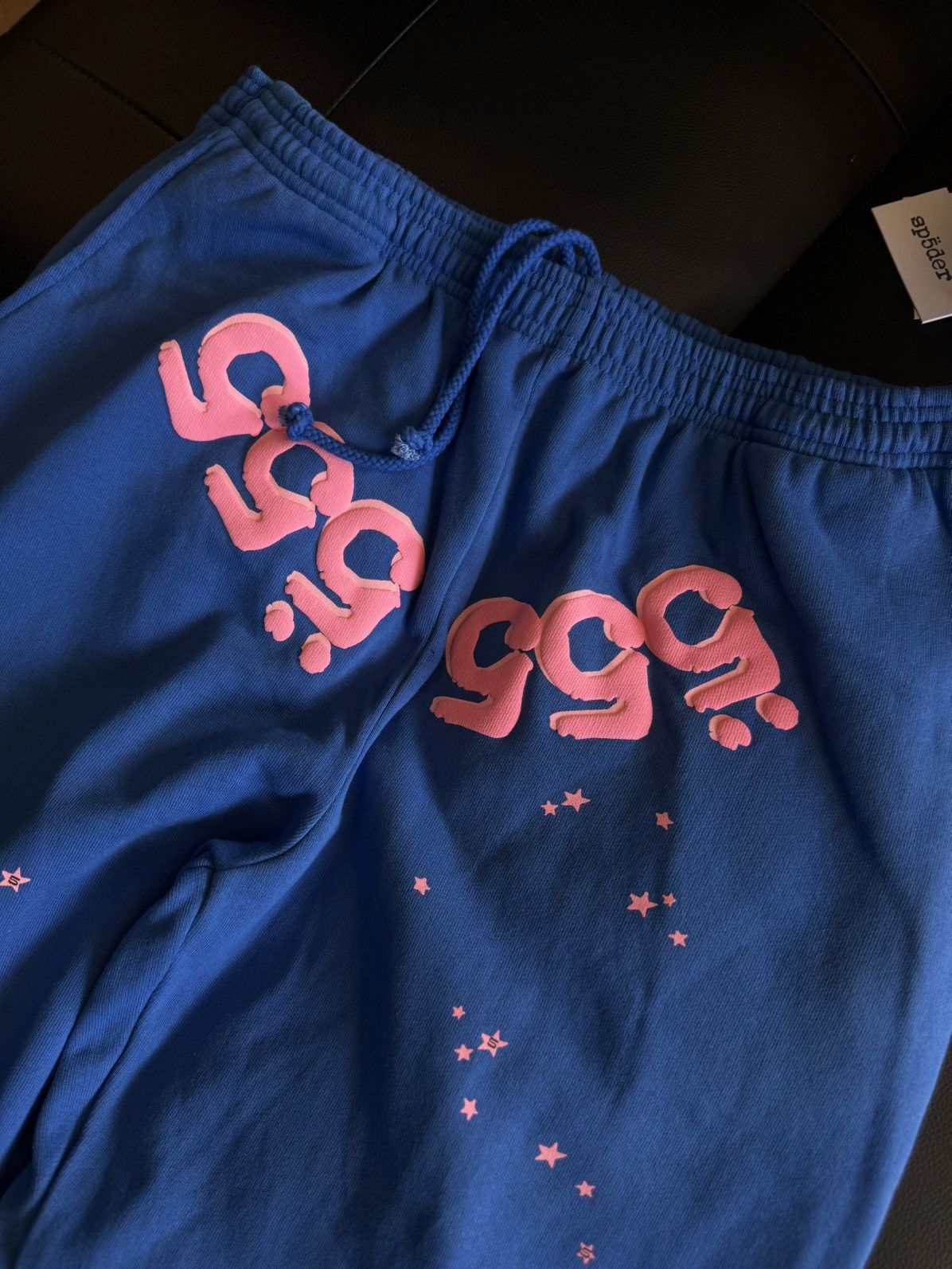 Sp5der Sp5der Worldwide Pink Blue Sweatpants Size XL (NEW) Size US 34 / EU 50 - 6 Thumbnail
