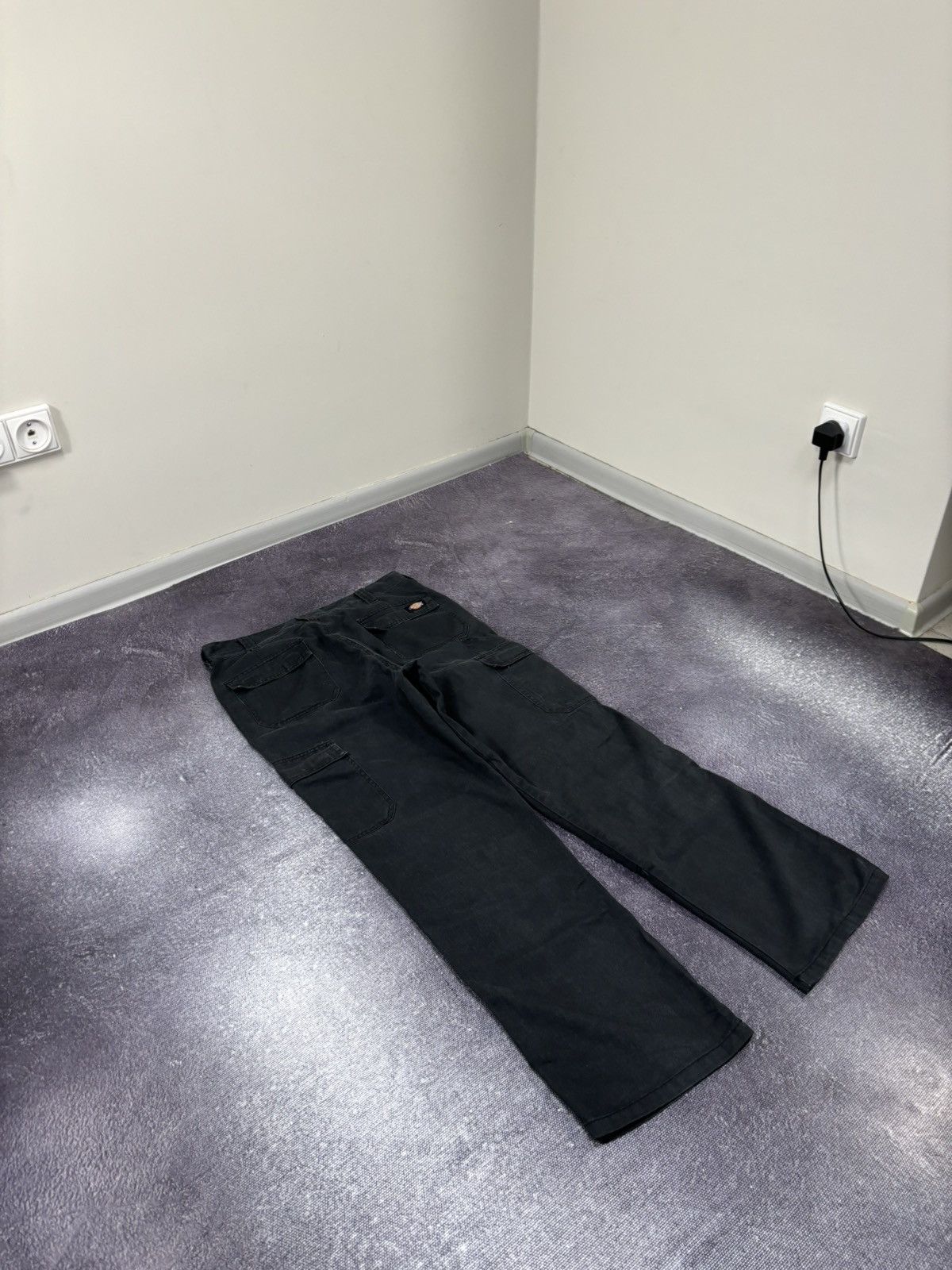 Dickies Vintage Dickies Black Work Y2K Hype Baggy Cargo Pants Size US 34 / EU 50 - 9 Thumbnail