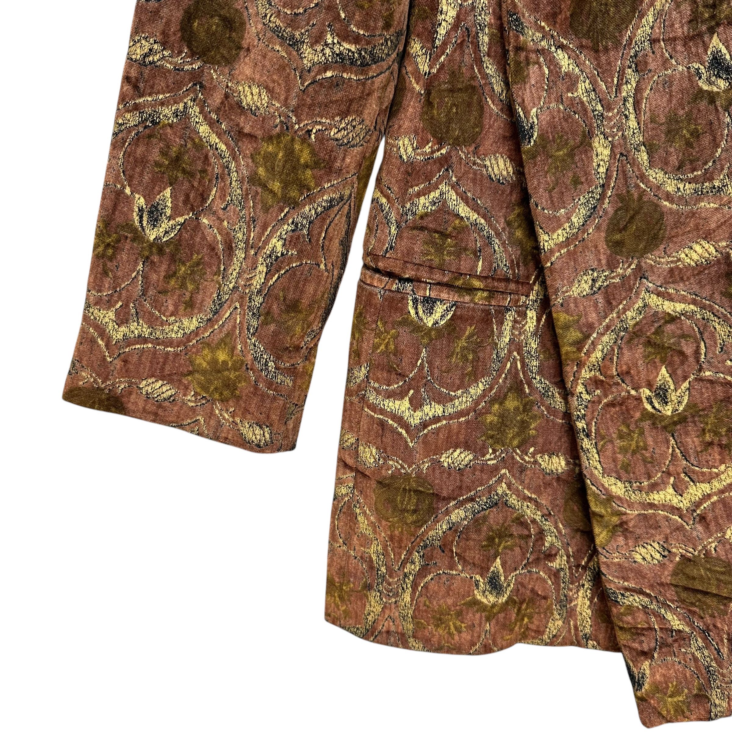 Vintage 80’s GENNY By Gianni Versace Buttonless Jacket #A64-1537 Size M / US 6-8 / IT 42-44 - 4 Thumbnail