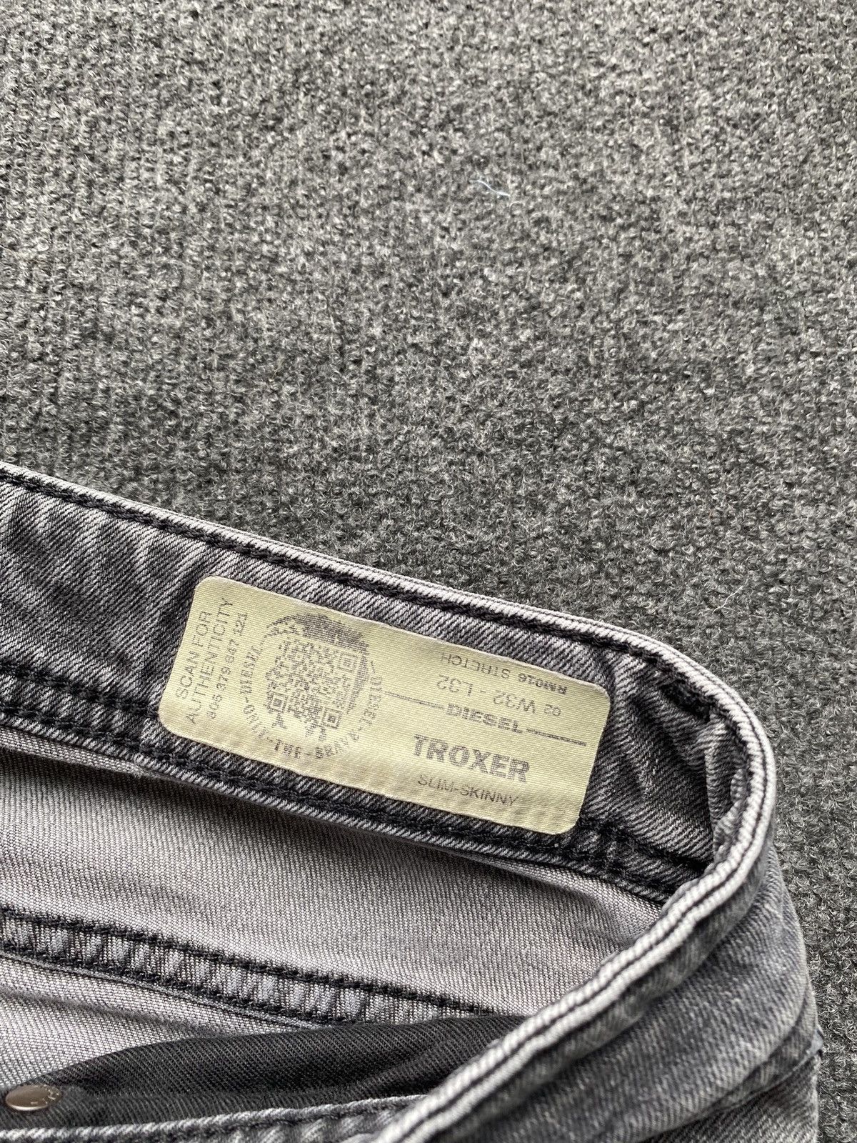 Diesel 🔥Opium Punk Diesel slim skinny troxer 32 jeans Size US 32 / EU 48 - 3 Thumbnail
